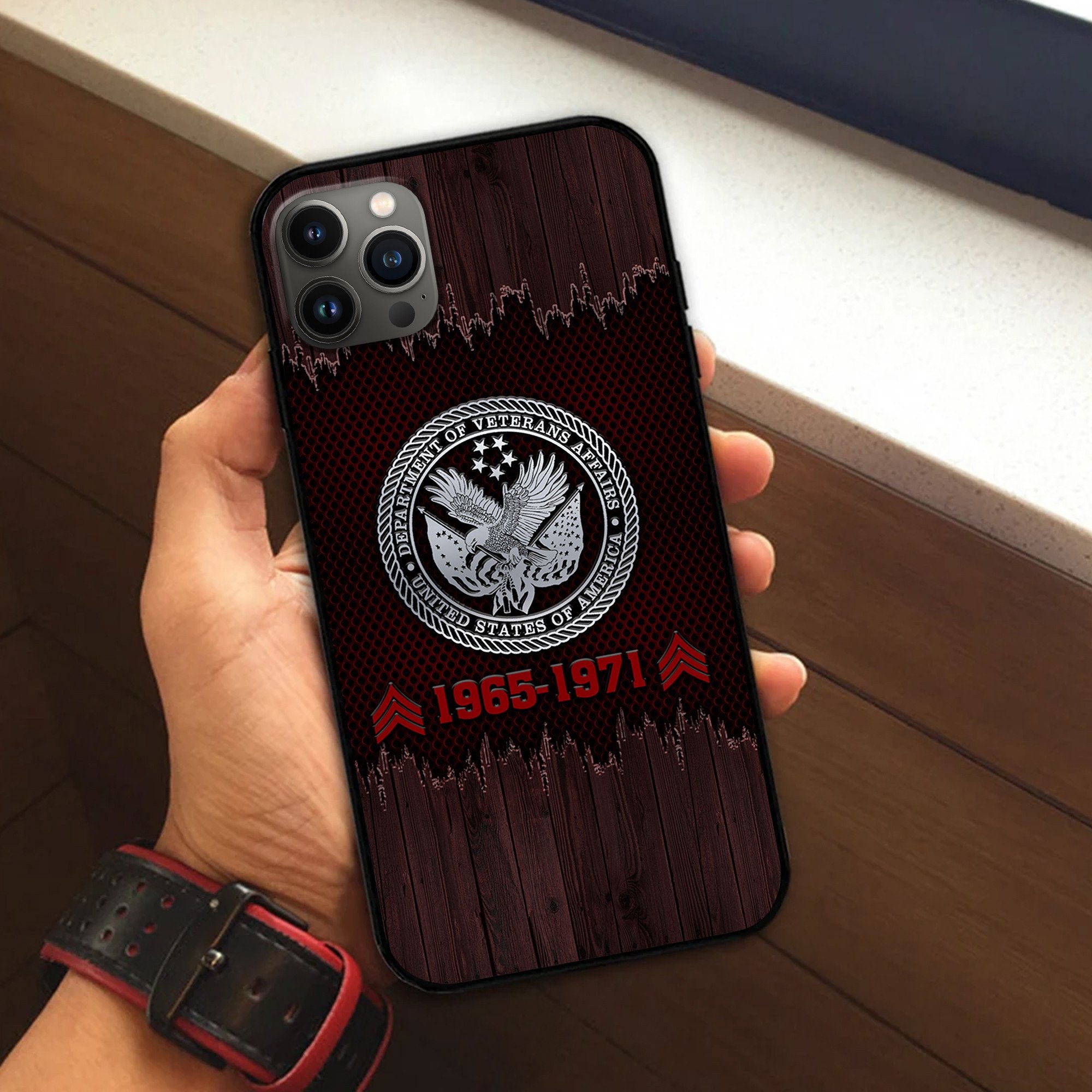 Premium Custom US Veteran Phone Case VPVC504807, Gifts For US Veteran, Best Gifts On Father's Day, Armed Forces Day, Independence Day, Veterans Day.
