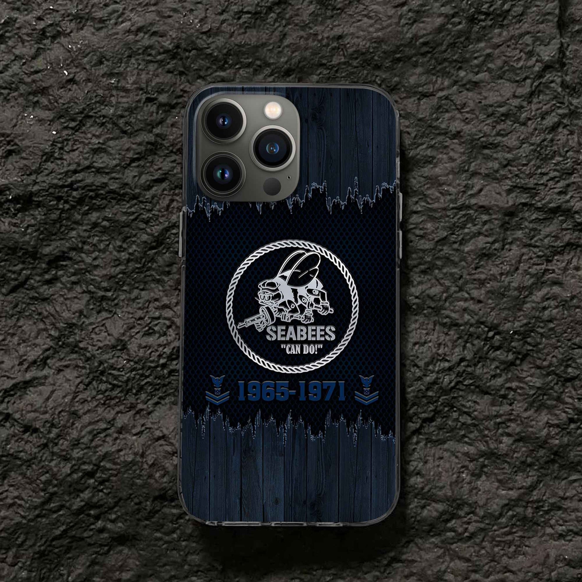 Premium Custom US Seabees Phone Case VPVC504809, Gifts For Seabees Veteran, Best Gifts On Father's Day, Armed Forces Day, Independence Day, Veterans Day.