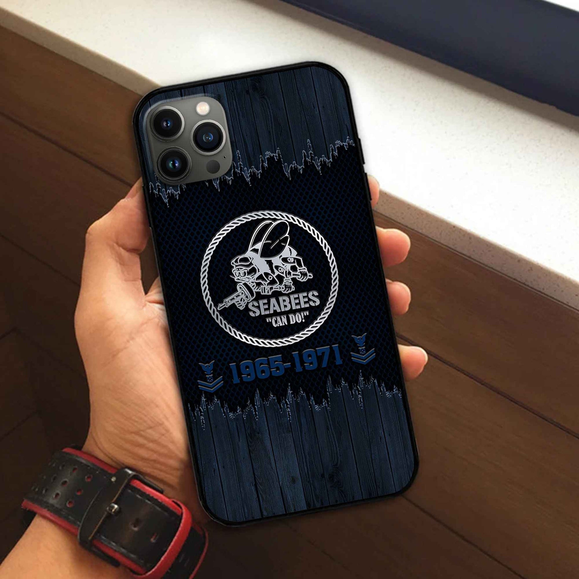 Premium Custom US Seabees Phone Case VPVC504809, Gifts For Seabees Veteran, Best Gifts On Father's Day, Armed Forces Day, Independence Day, Veterans Day.