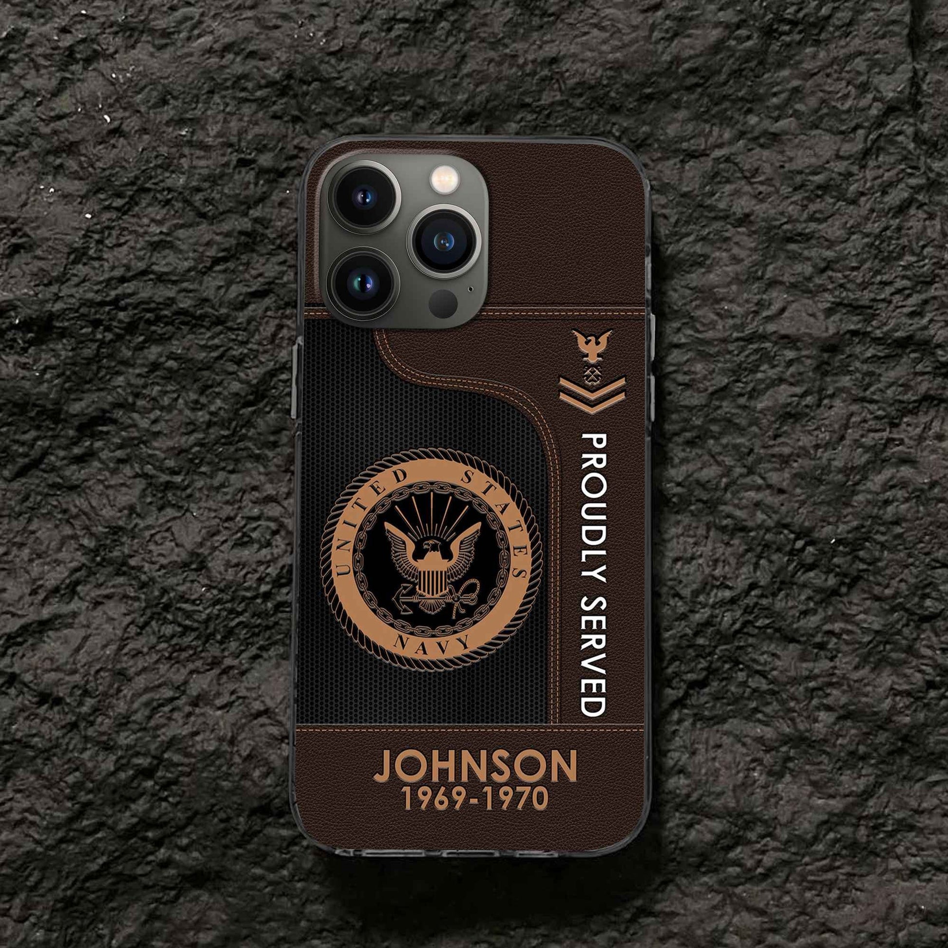 Premium Custom US Navy Phone Case VPVC505102, Gifts For Navy Veteran, Gifts For Dad, For Husband, Best Gifts On Father's Day, Armed Forces Day, Independence Day, Veterans Day.