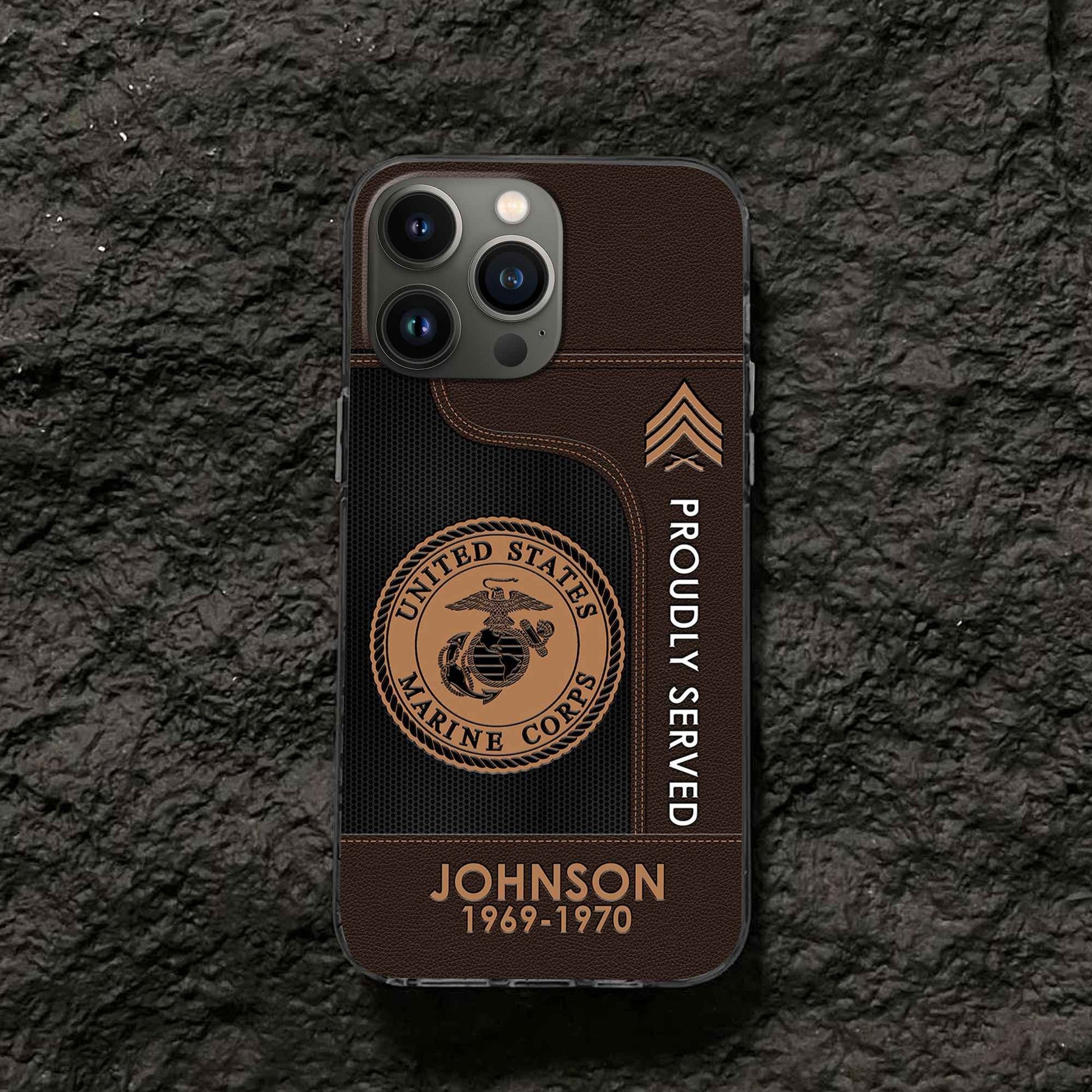 Premium Custom USMC Phone Case VPVC505103, Gifts For Marine Veteran, Gifts For Dad, For Husband, Best Gifts On Father's Day, Armed Forces Day, Independence Day, Veterans Day.