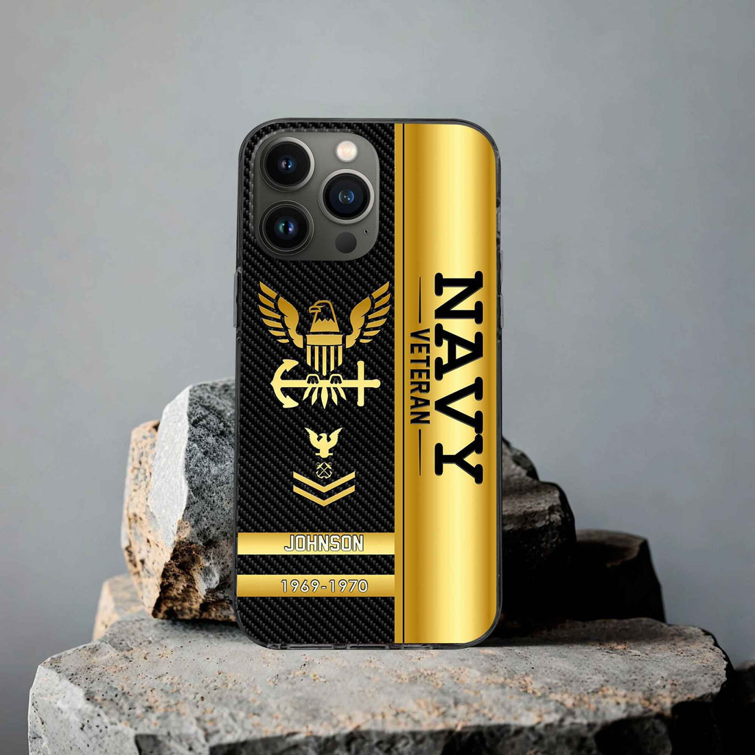Unique Custom Name, Rank, Year US Navy Phone Case VPVC505202, Gifts For Navy Veteran, Gifts For Dad, For Husband, Best Gifts On Father's Day, Independence Day, Veterans Day.