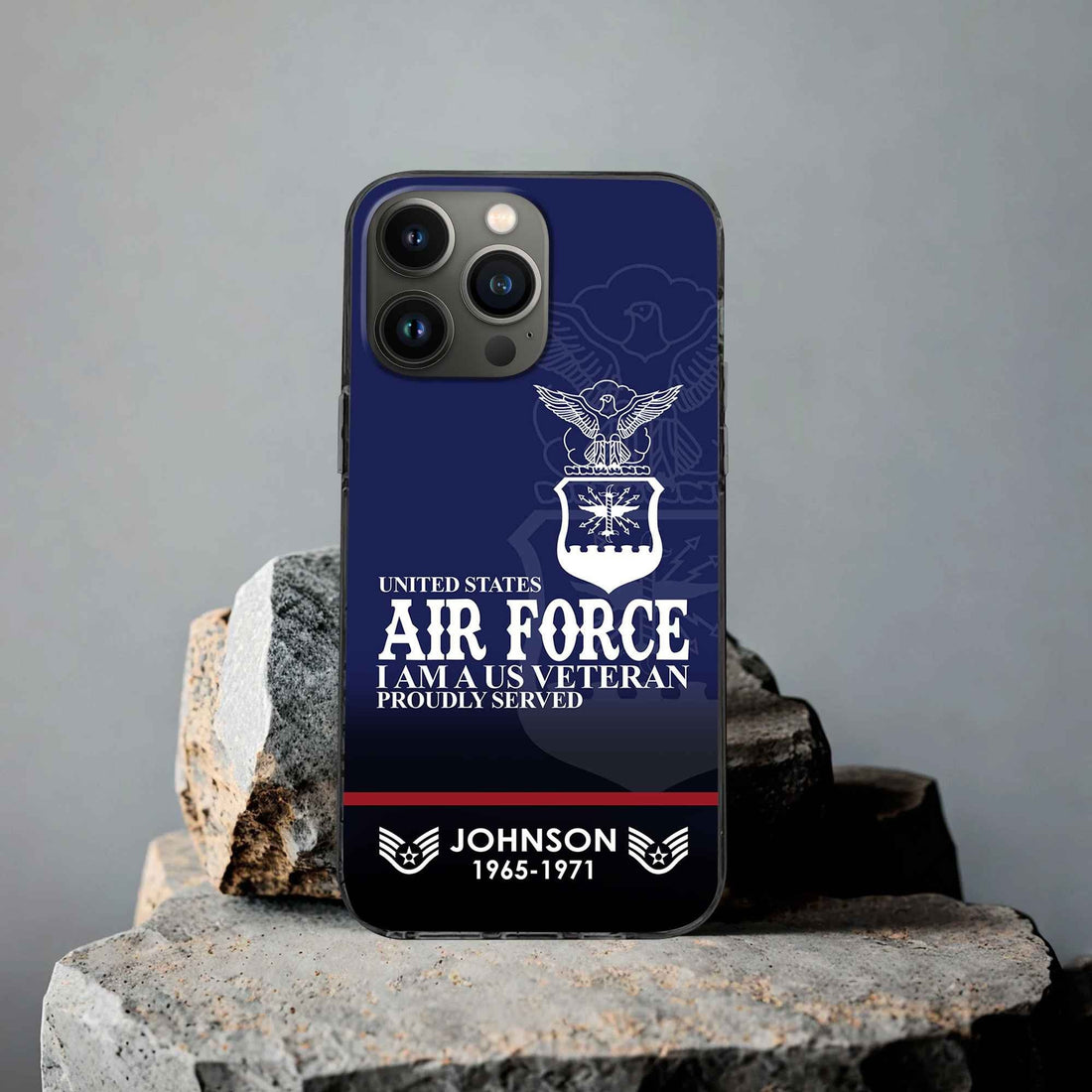 Premium Custom USAF Phone Case VPVC505304, Gifts For Air Force Veteran, Best Gifts On Father's Day, Armed Forces Day, Independence Day, Veterans Day.
