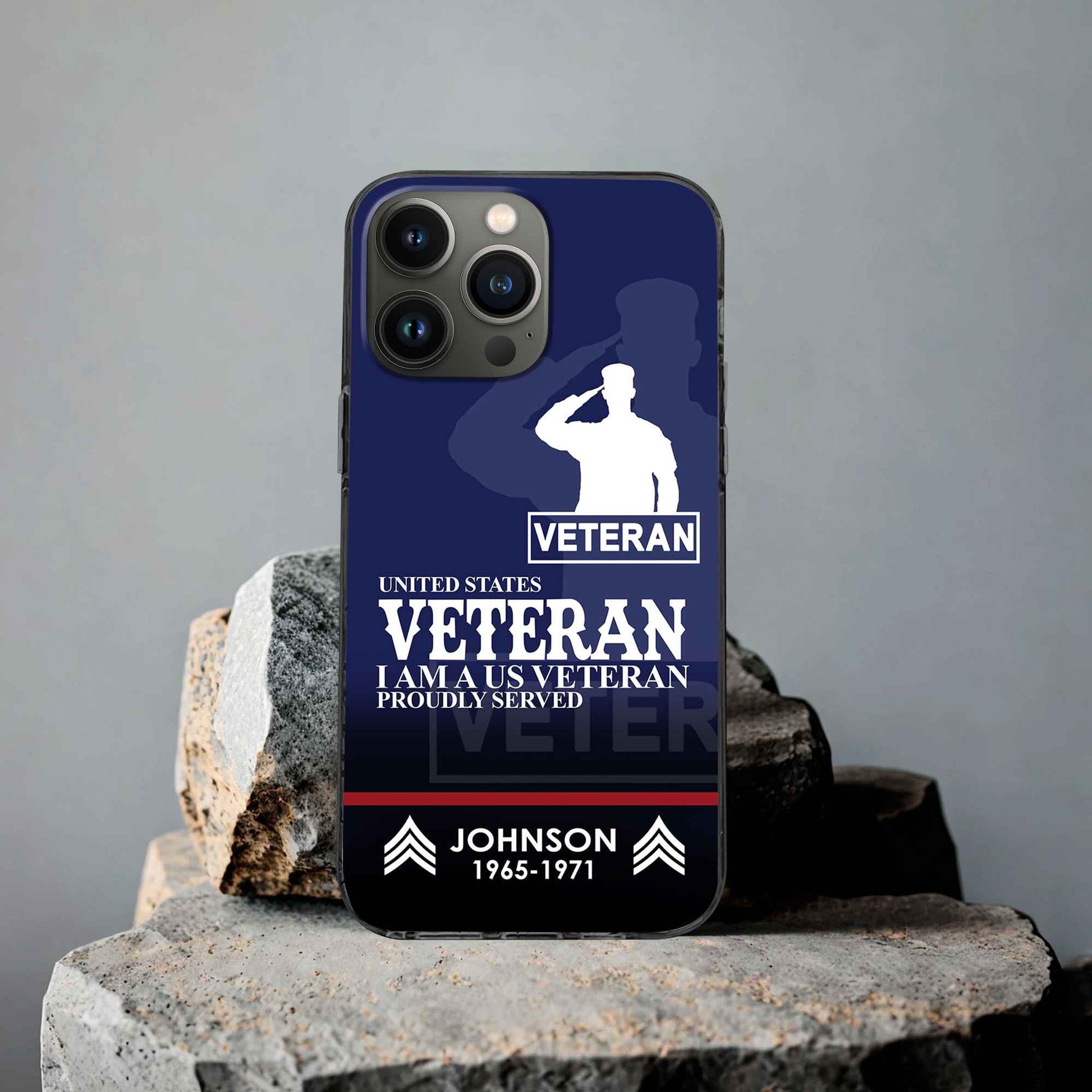 Premium Custom US Veteran Phone Case VPVC505307, Gifts For US Veteran, Best Gifts On Father's Day, Armed Forces Day, Independence Day, Veterans Day.