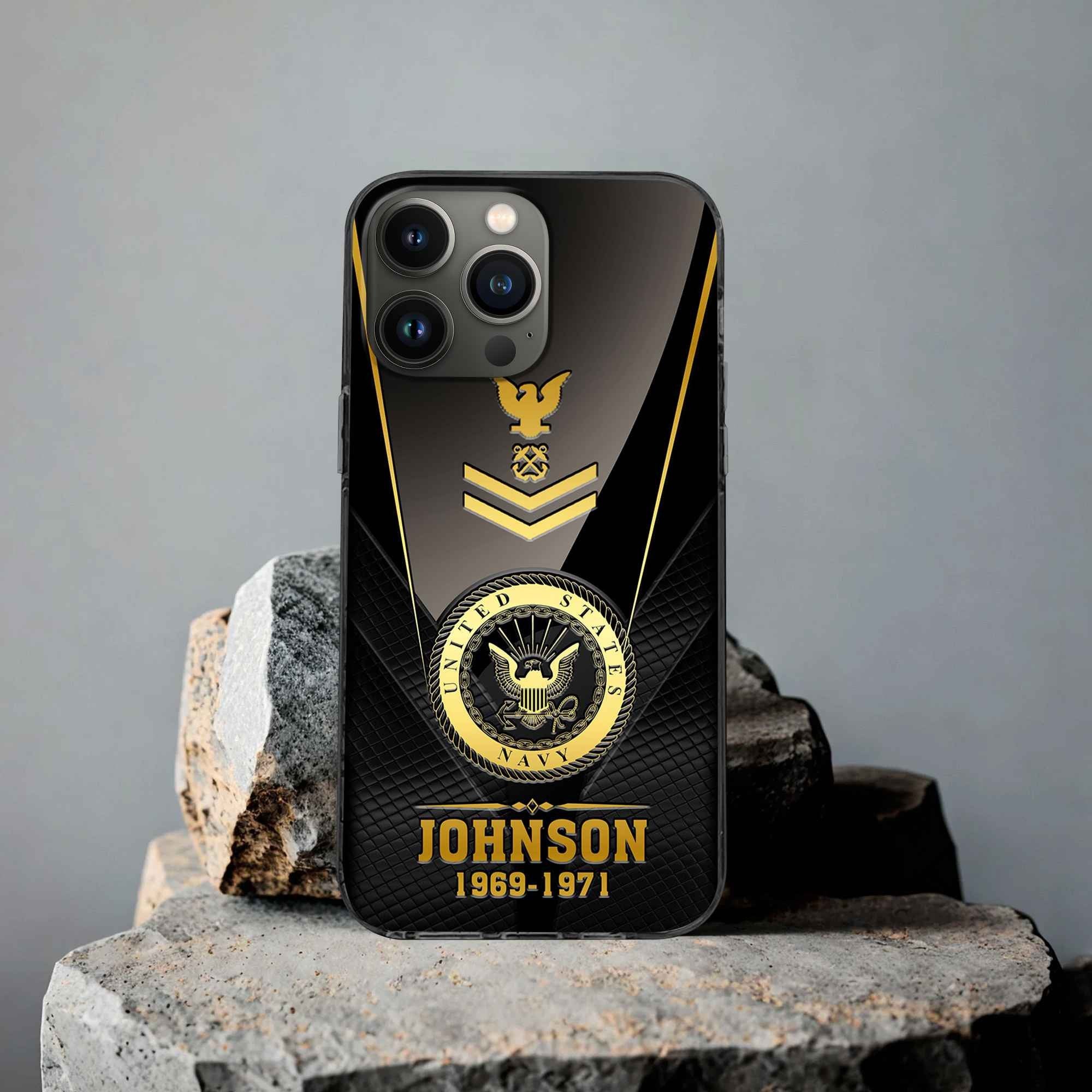 Premium Custom US Navy Phone Case VPVC505602, Gifts For Navy Veteran, Gifts For Dad, For Husband, Best Gifts On Father's Day, Armed Forces Day, Independence Day, Veterans Day.