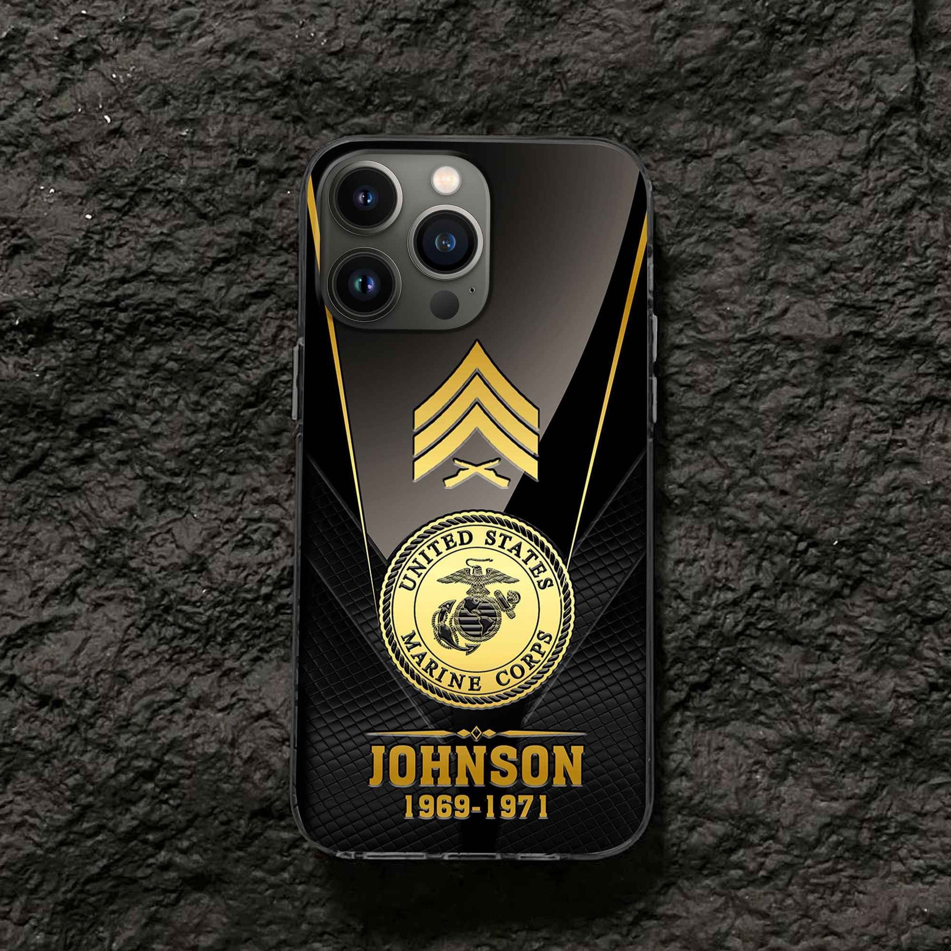 Premium Custom USMC Phone Case VPVC505603, Gifts For Marine Veteran, Gifts For Dad, For Husband, Best Gifts On Father's Day, Armed Forces Day, Independence Day, Veterans Day.