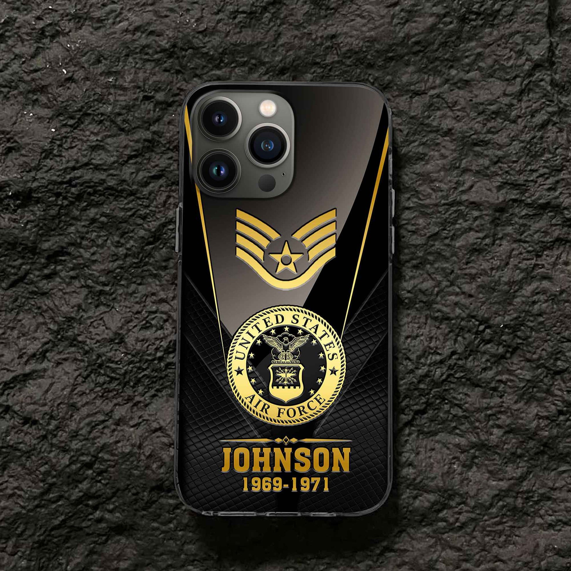 Premium Custom USAF Phone Case VPVC505604, Gifts For Air Force Veteran, Gifts For Dad, For Husband, Best Gifts On Father's Day, Armed Forces Day, Independence Day, Veterans Day.