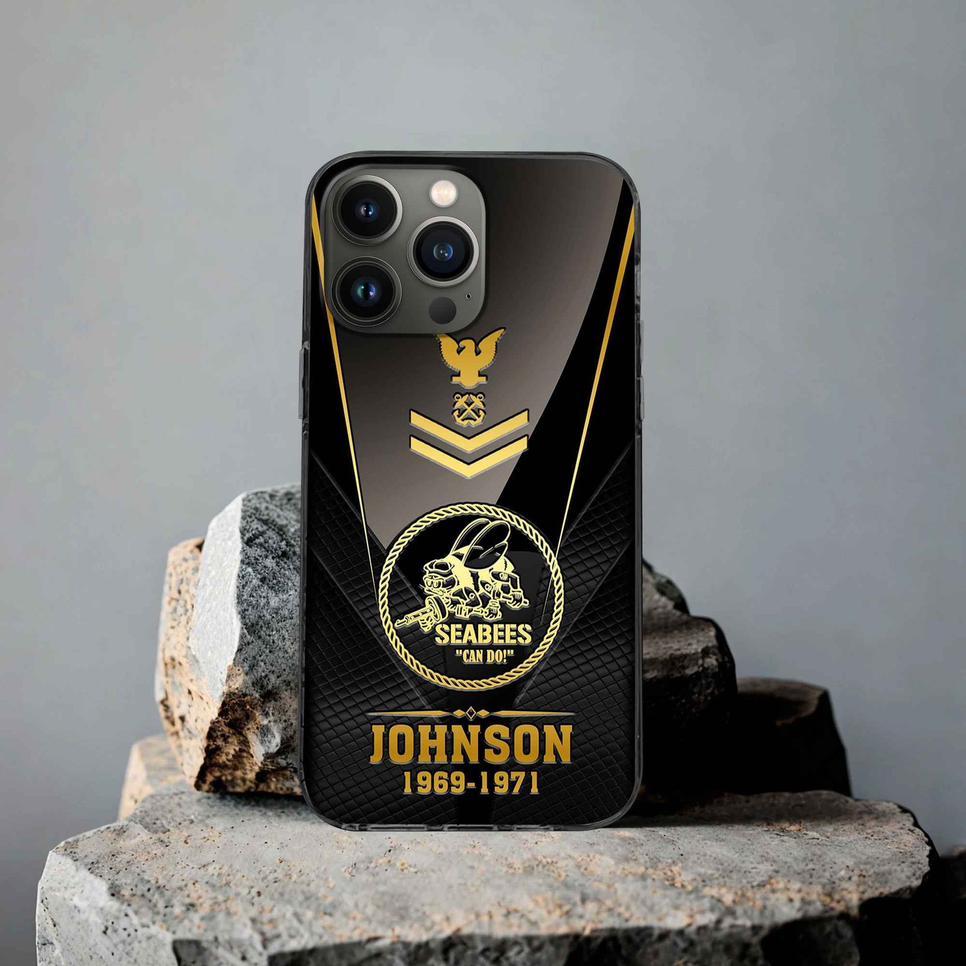 Premium Custom US Seabees Phone Case VPVC505609, Gifts For Seabees Veteran, Gifts For Dad, For Husband, Best Gifts On Father's Day, Armed Forces Day, Independence Day, Veterans Day.