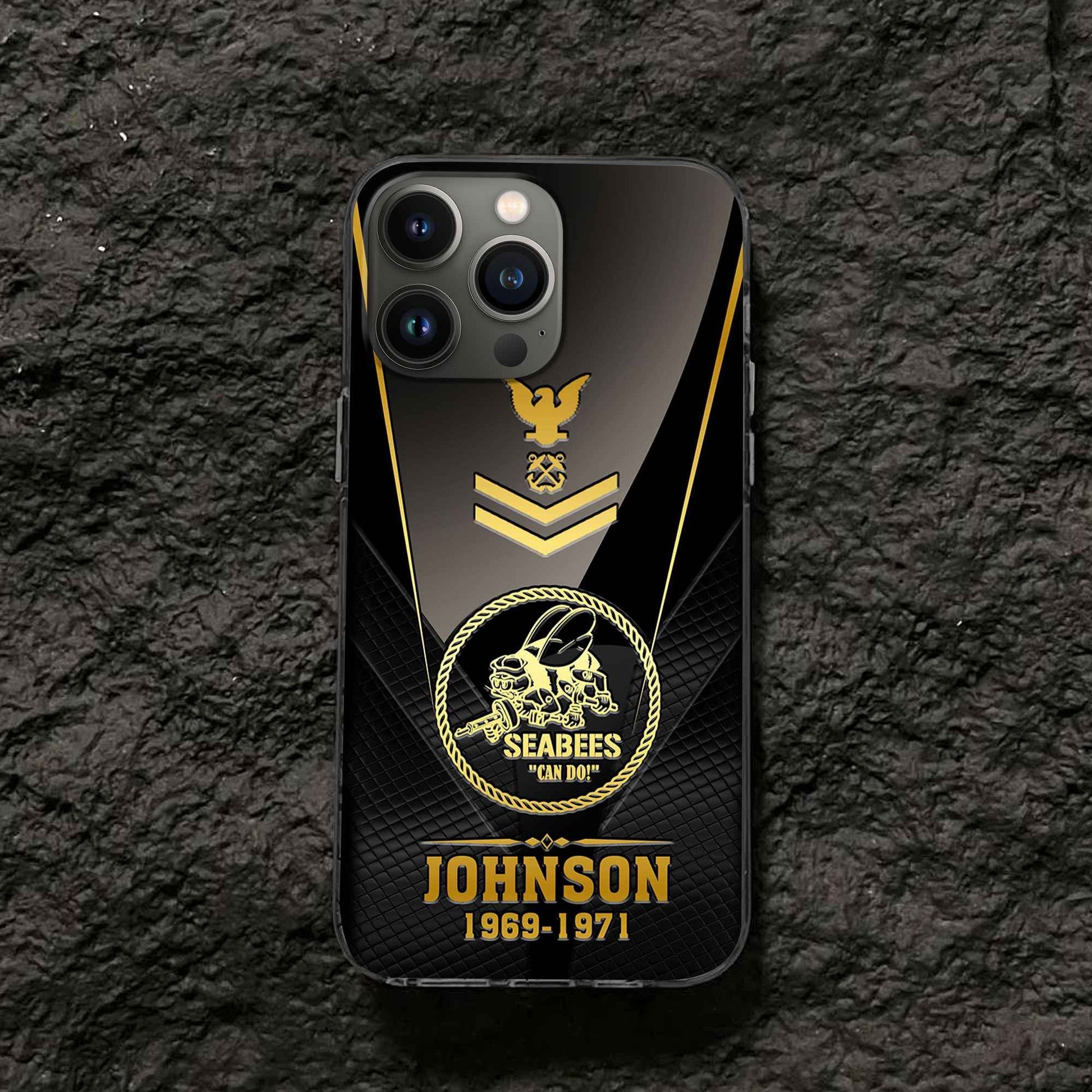 Premium Custom US Seabees Phone Case VPVC505609, Gifts For Seabees Veteran, Gifts For Dad, For Husband, Best Gifts On Father's Day, Armed Forces Day, Independence Day, Veterans Day.