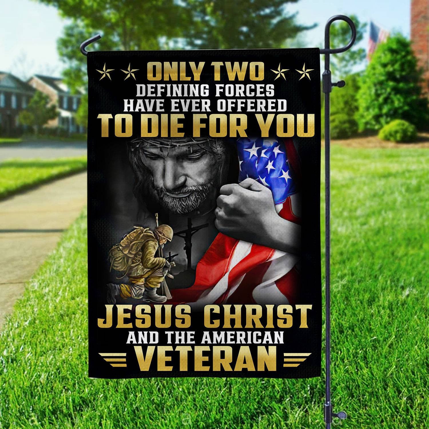 Premium US Veteran Flag VPVC106101, Gift For US Veteran, American Flag, Patriotic Flag, Garden Flag, House Flag, Best Gifts On Father's Day, Independence Day, Veterans Day.
