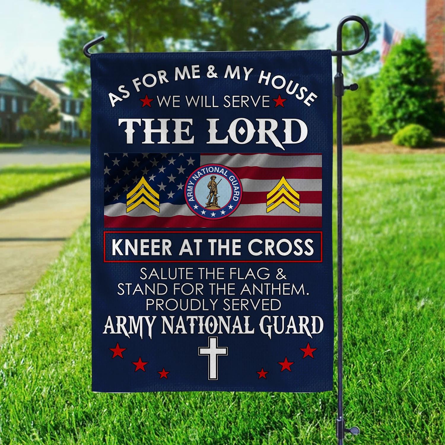 Premium Custom US Army National Guard Veteran Flag VPVC110008, Gifts For Army National Guard Veteran, American Flag, Patriotic Flag, Garden Flag, House Flag, Best Gifts On Father's Day, Independence Day, Veterans Day.