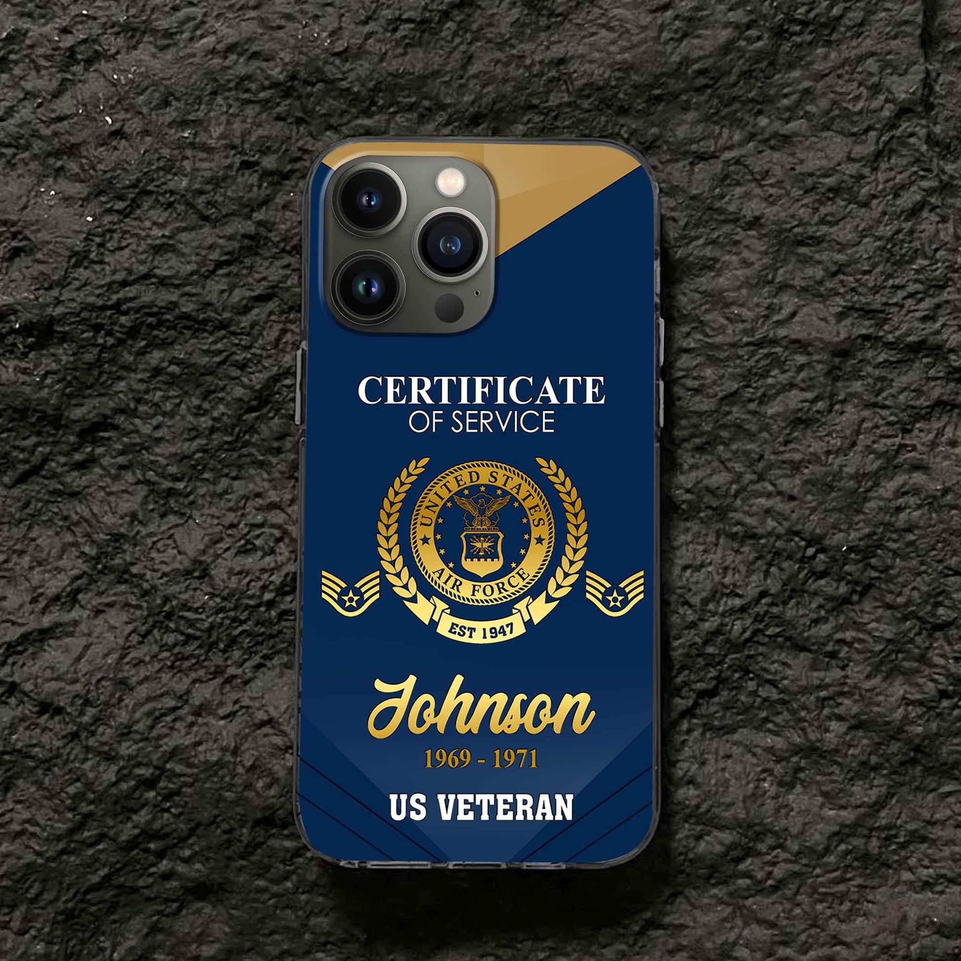 Premium Custom USAF Phone Case VPVC505812, Gifts For Air Force Veteran, Best Gifts On Father's Day, Armed Forces Day, Independence Day, Veterans Day.