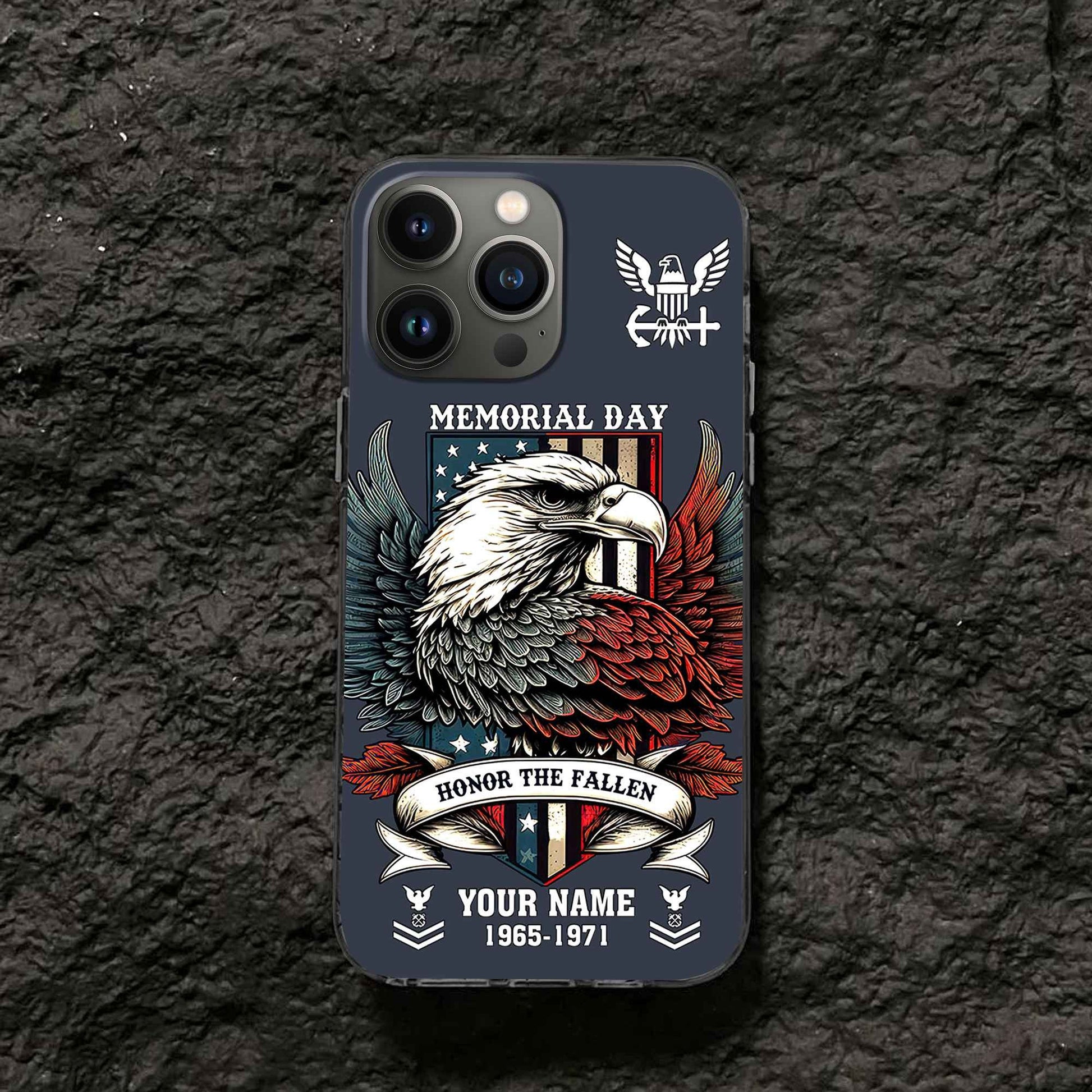 US Navy Custom Phone Case VPVC505902, Gifts For Navy Veteran, Best Gifts On Father's Day, Armed Forces Day, Independence Day, Veterans Day.
