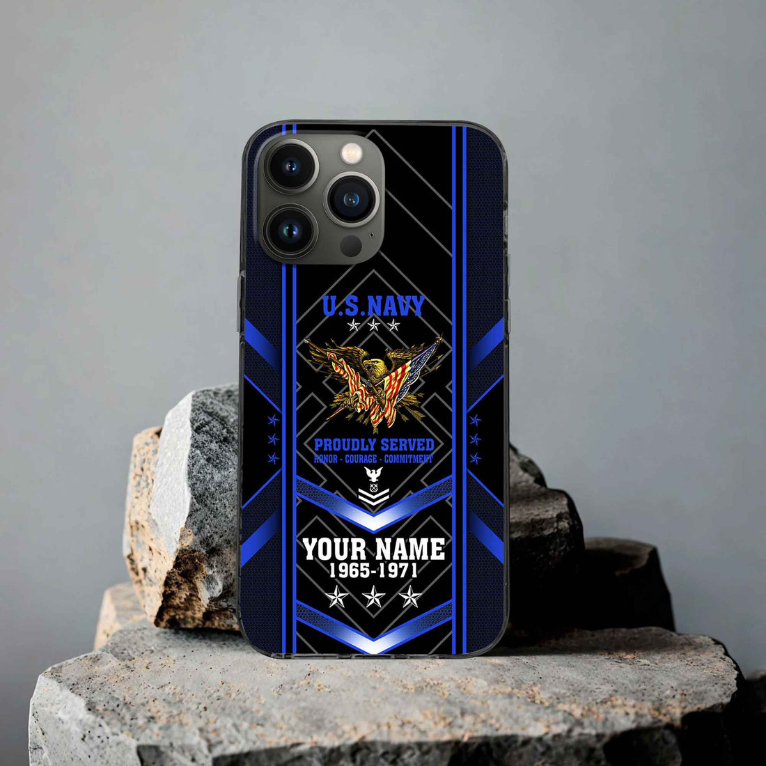 Premium Custom US Navy Phone Case VPVC506102, Gifts For Navy Veteran, Best Gifts On Father's Day, Armed Forces Day, Independence Day, Veterans Day.
