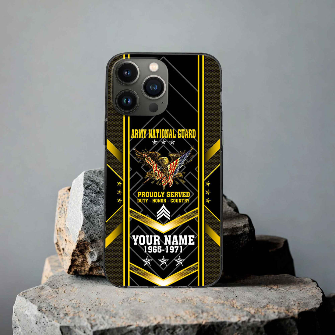 Premium Custom US Army National Guard Phone Case VPVC506108, Gifts For Army National Guard Veteran, Best Gifts On Father's Day, Armed Forces Day, Independence Day, Veterans Day.