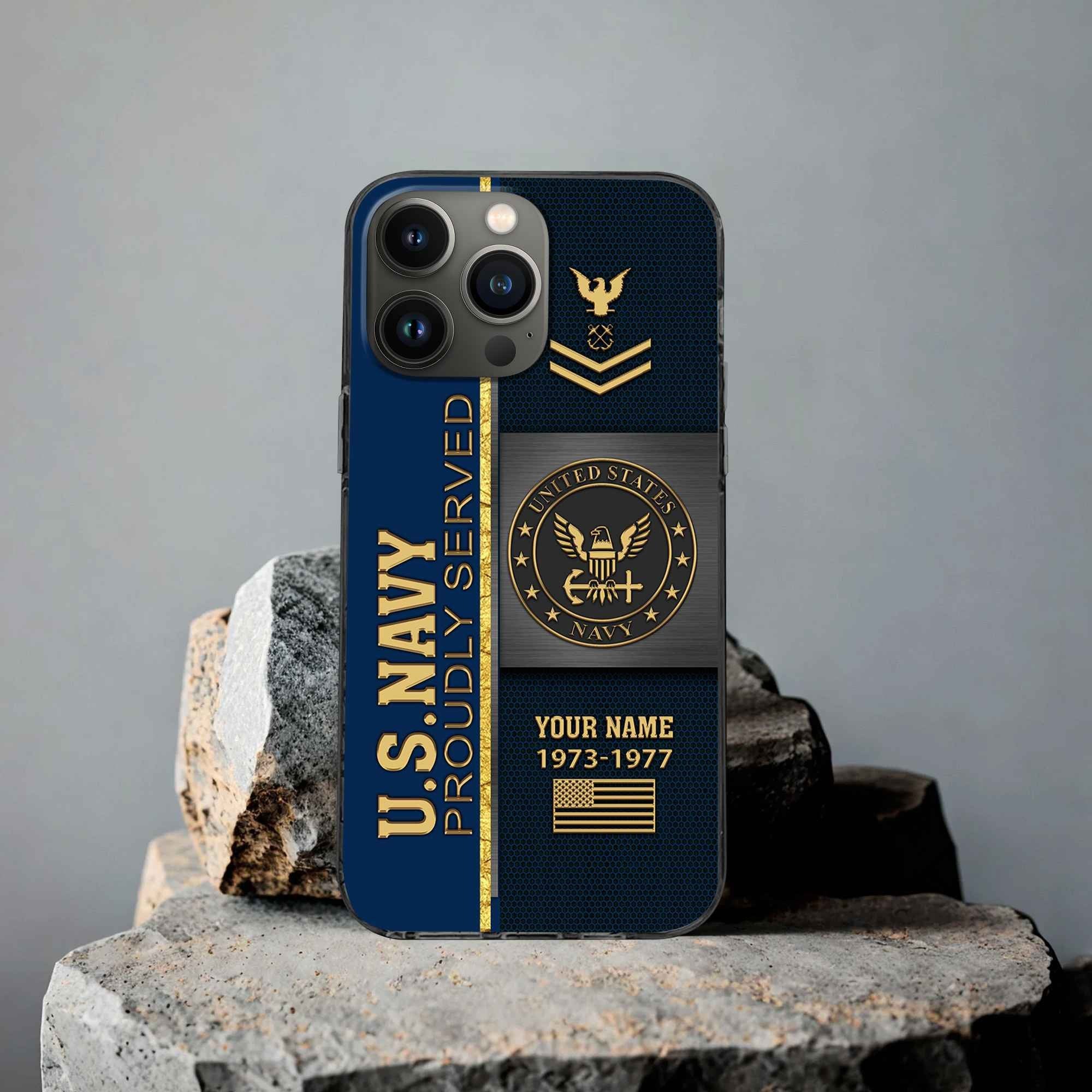Premium Custom US Navy Phone Case VPVC506302, Gifts For Navy Veteran, Best Gifts On Father's Day, Armed Forces Day, Independence Day, Veterans Day.