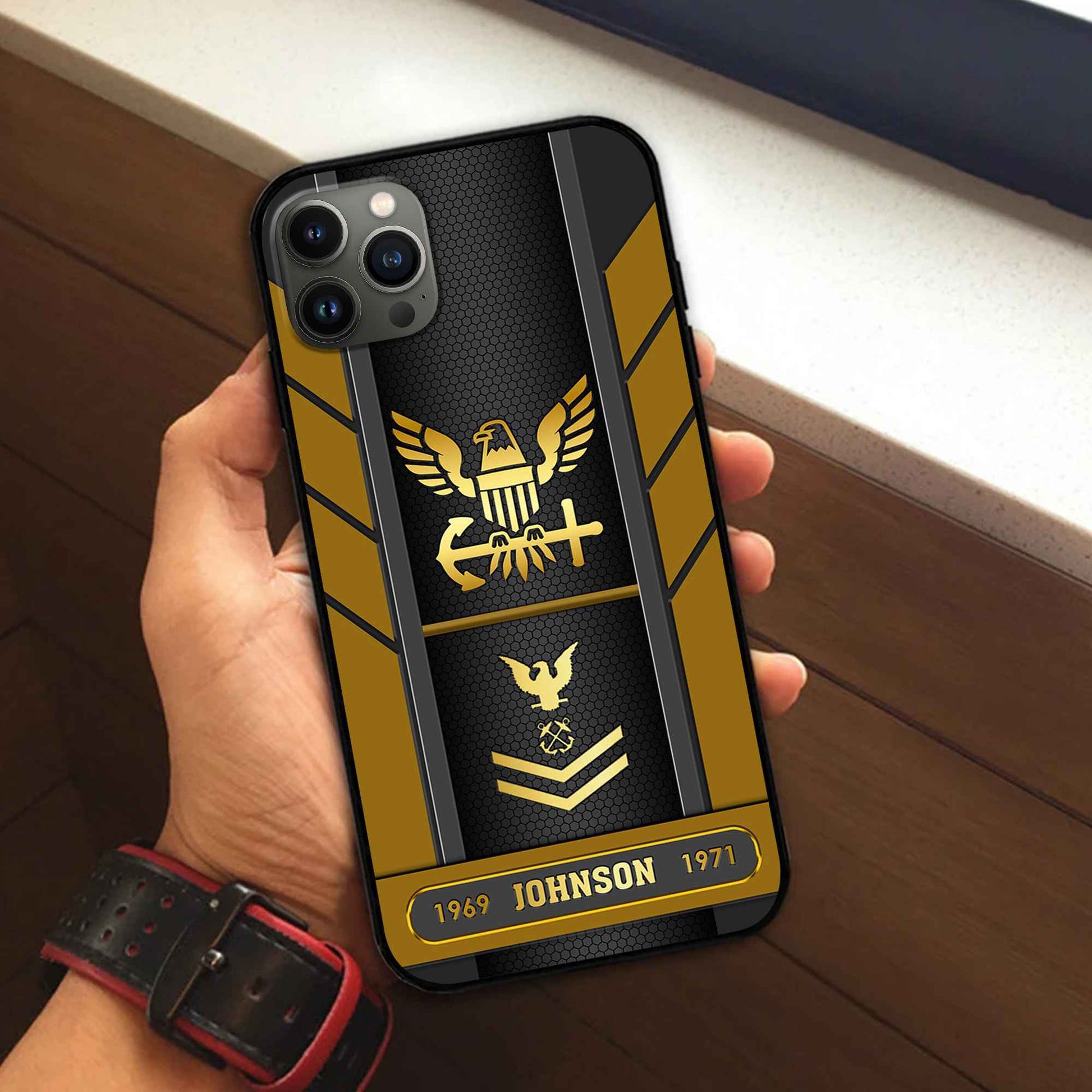 Premium Custom US Navy Phone Case VPVC506702, Gifts For Navy Veteran, Best Gifts On Father's Day, Armed Forces Day, Independence Day, Veterans Day.