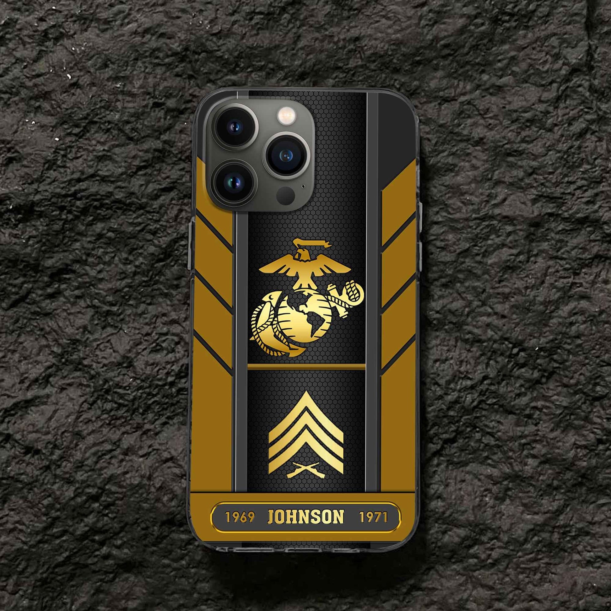 Premium Custom USMC Phone Case VPVC506703, Gifts For Marine Veteran, Best Gifts On Father's Day, Armed Forces Day, Independence Day, Veterans Day.