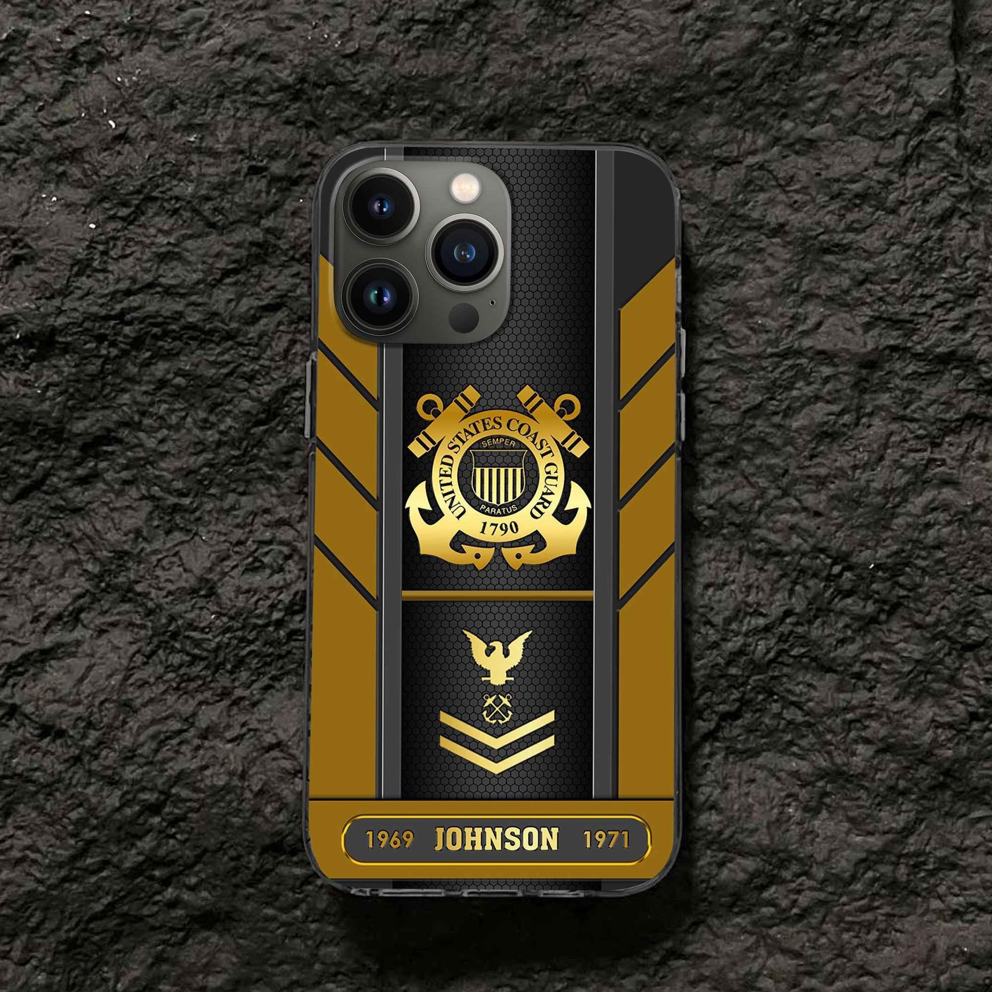Premium Custom USCG Phone Case VPVC506705, Gifts For Coast Guard Veteran, Best Gifts On Father's Day, Armed Forces Day, Independence Day, Veterans Day.