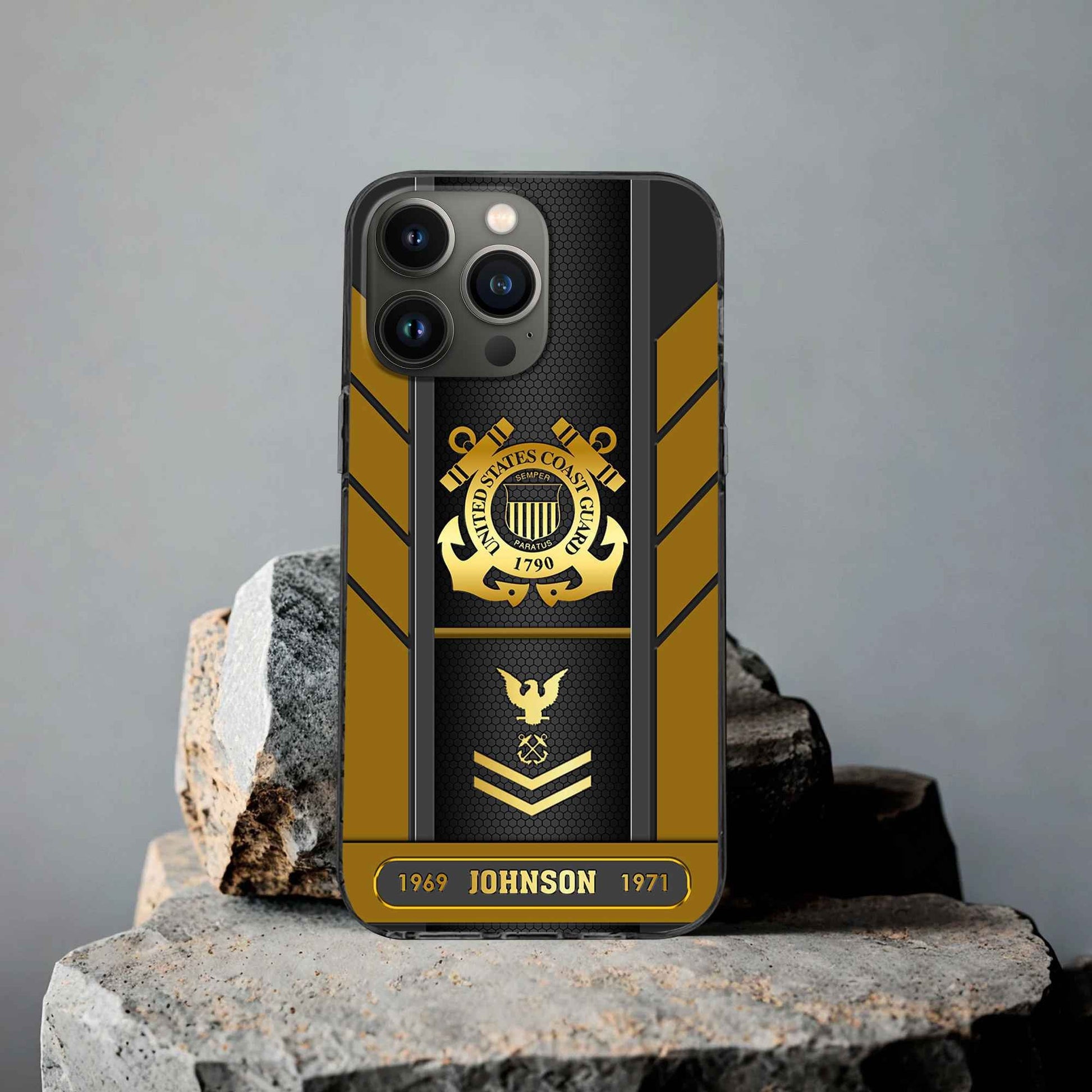 Premium Custom USCG Phone Case VPVC506705, Gifts For Coast Guard Veteran, Best Gifts On Father's Day, Armed Forces Day, Independence Day, Veterans Day.