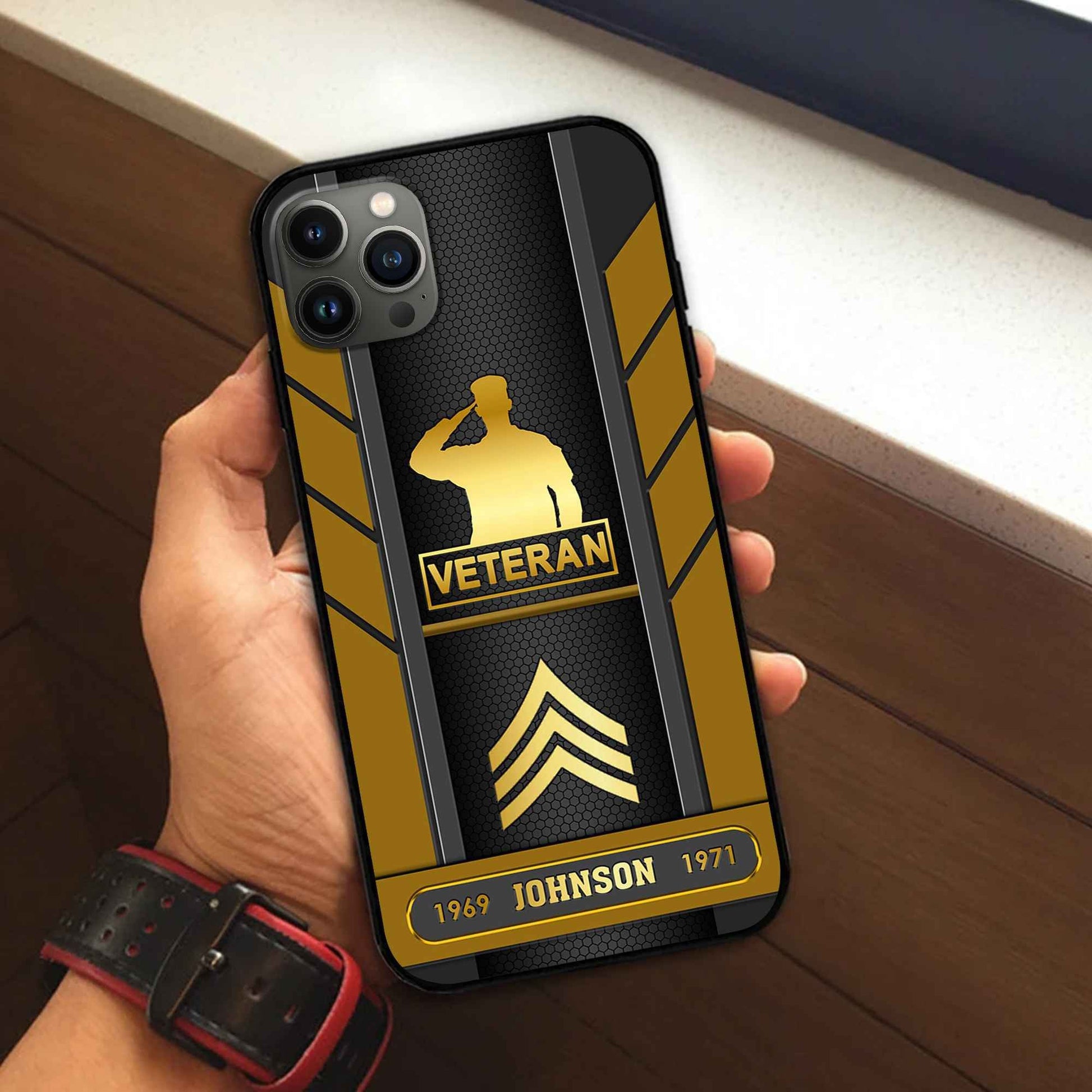 Premium Custom US Veteran Phone Case VPVC506707, Gifts For US Veteran, Best Gifts On Father's Day, Armed Forces Day, Independence Day, Veterans Day.