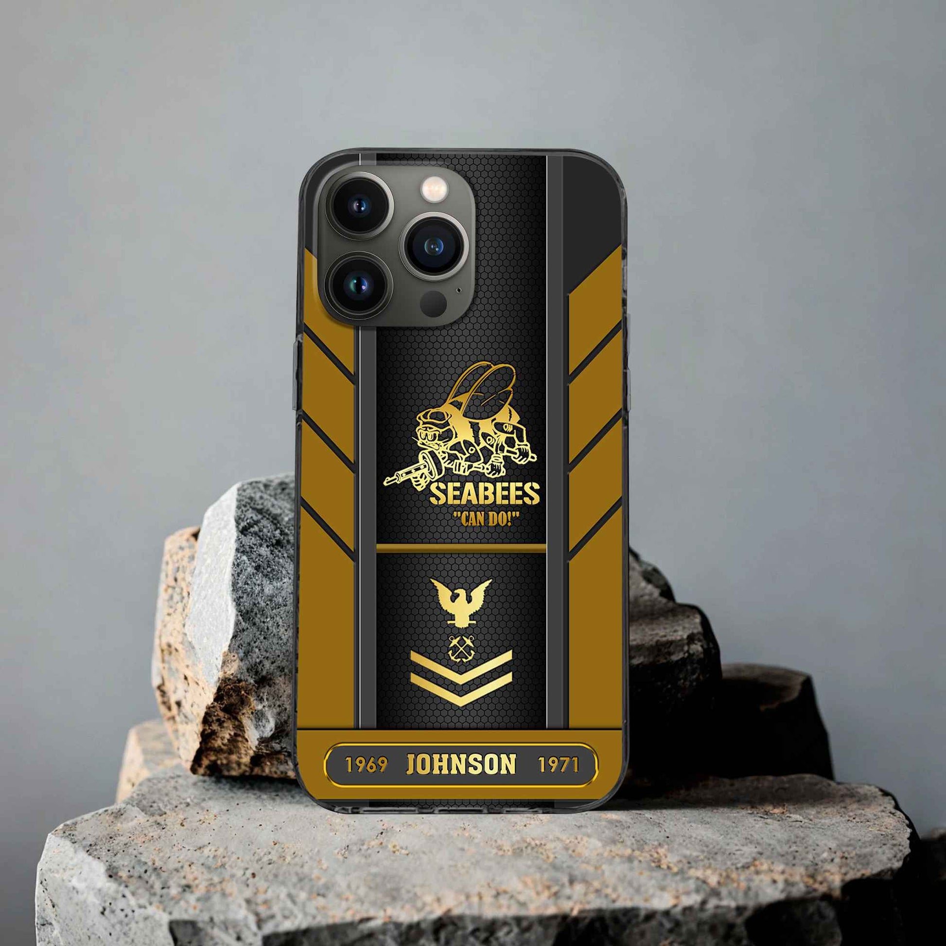 Premium Custom US Seabees Phone Case VPVC506709, Gifts For Seabees Veteran, Best Gifts On Father's Day, Armed Forces Day, Independence Day, Veterans Day.