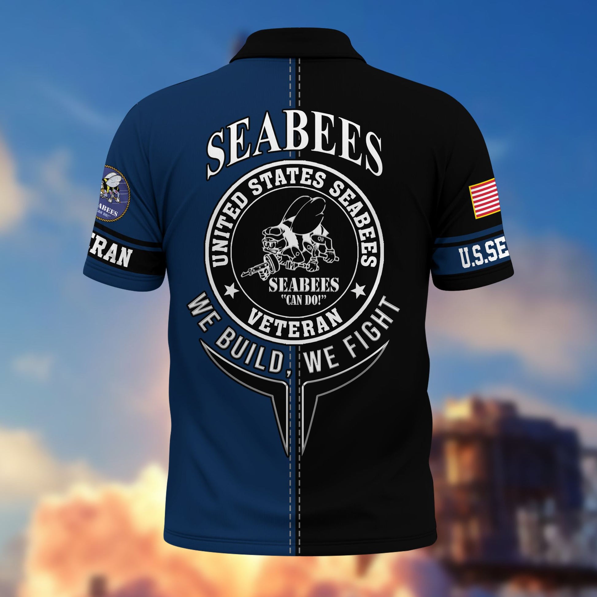 Premium US Veterans Polo Shirt BPVC270301, Gifts For US Veterans, Gifts On Father's Day, Armed Forces Day, Independence Day, Veterans Day.