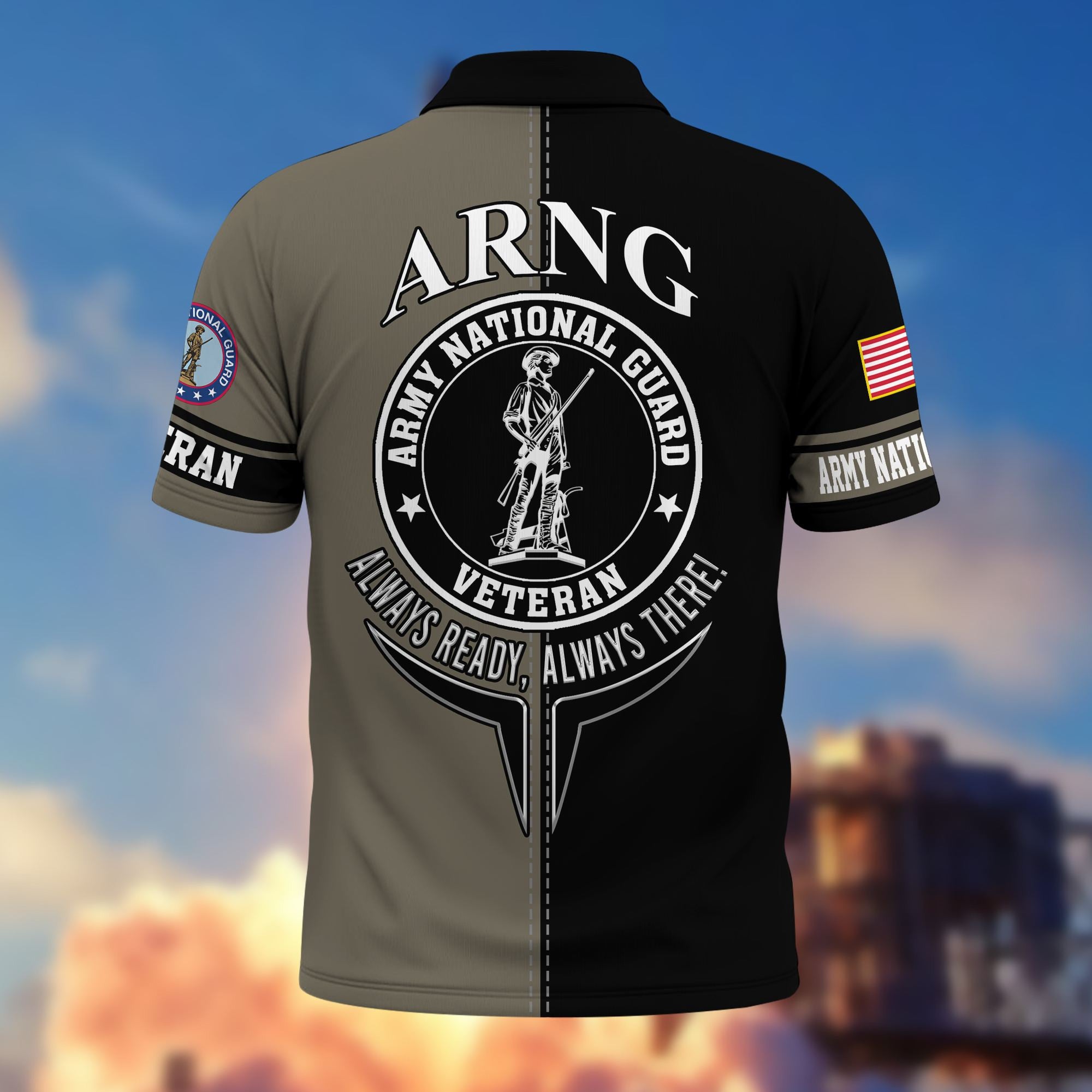 Premium US Veterans Polo Shirt BPVC270301, Gifts For US Veterans, Gifts On Father's Day, Armed Forces Day, Independence Day, Veterans Day.