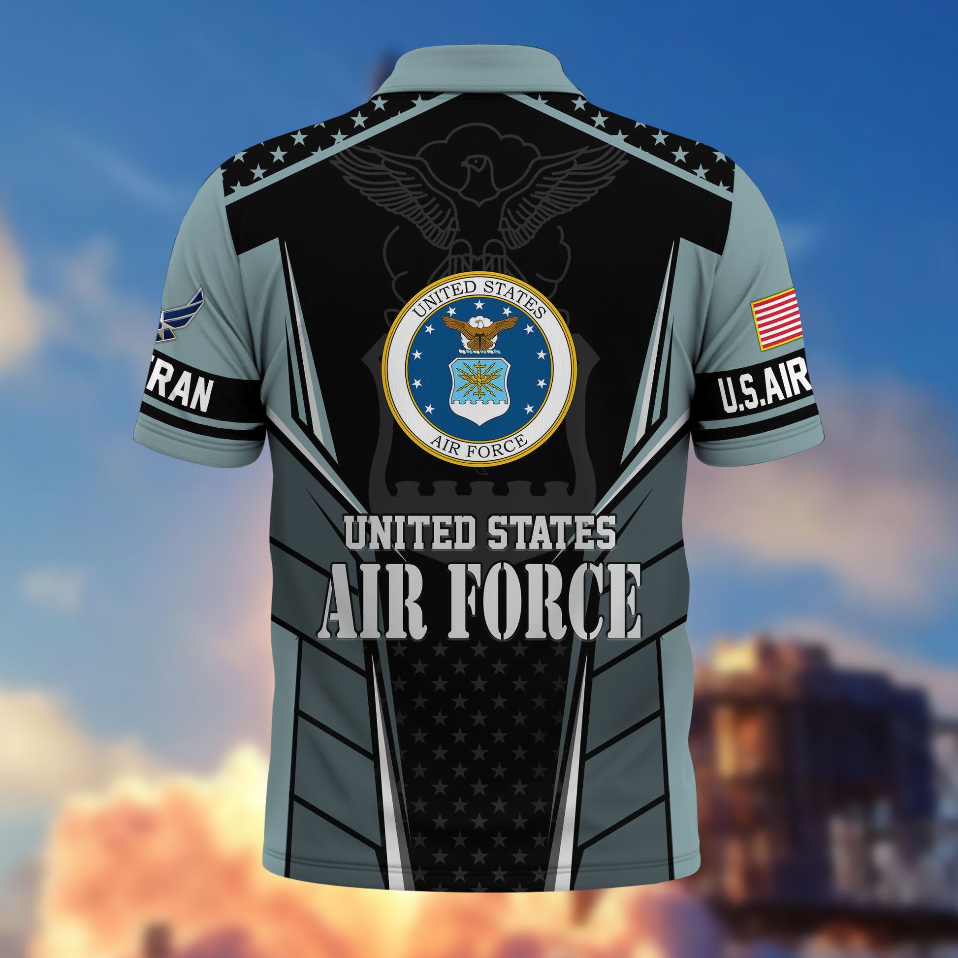 Premium US Veterans Polo Shirt BPHN200312, Gifts For US Veterans, Best Gifts On Father's Day, Armed Forces Day, Independence Day, Veterans Day.