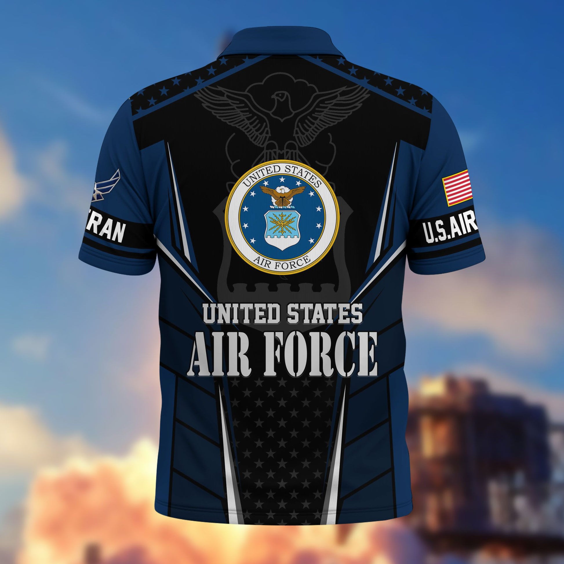 Premium US Veterans Polo Shirt BPHN200312, Gifts For US Veterans, Best Gifts On Father's Day, Armed Forces Day, Independence Day, Veterans Day.
