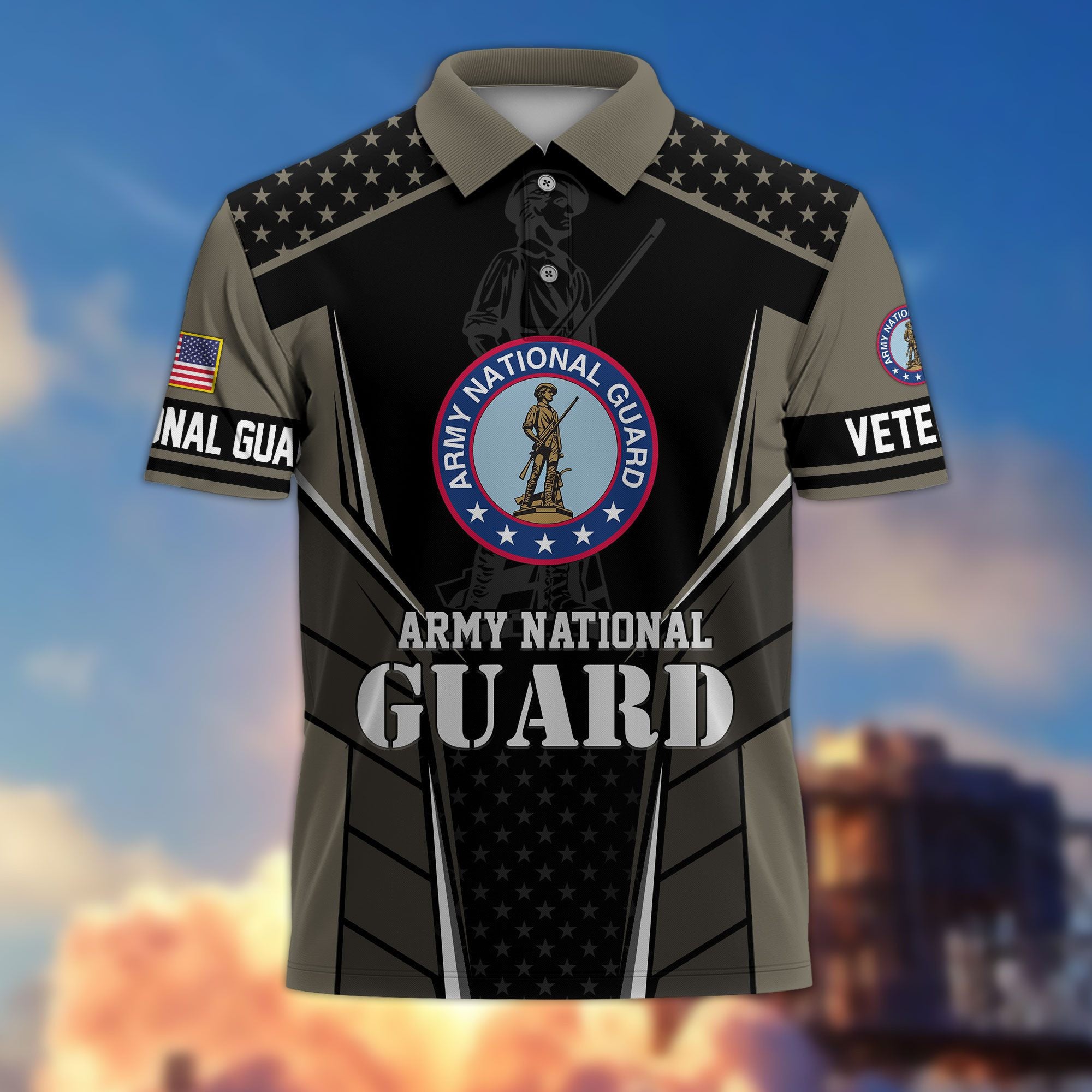 Premium US Veterans Polo Shirt BPHN200312, Gifts For US Veterans, Best Gifts On Father's Day, Armed Forces Day, Independence Day, Veterans Day.