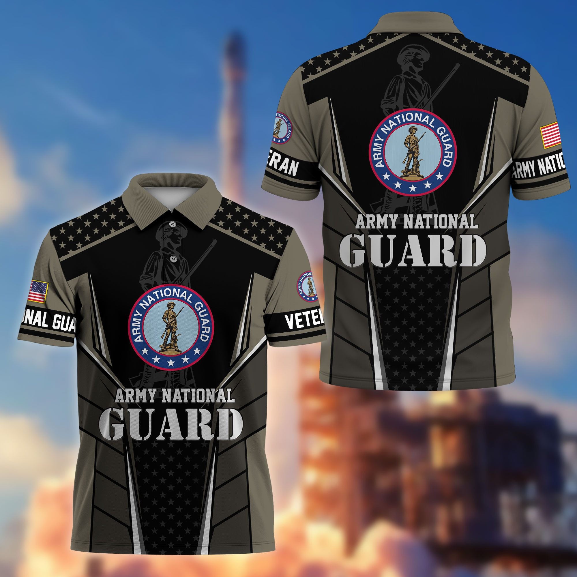 Premium US Veterans Polo Shirt BPHN200312, Gifts For US Veterans, Best Gifts On Father's Day, Armed Forces Day, Independence Day, Veterans Day.