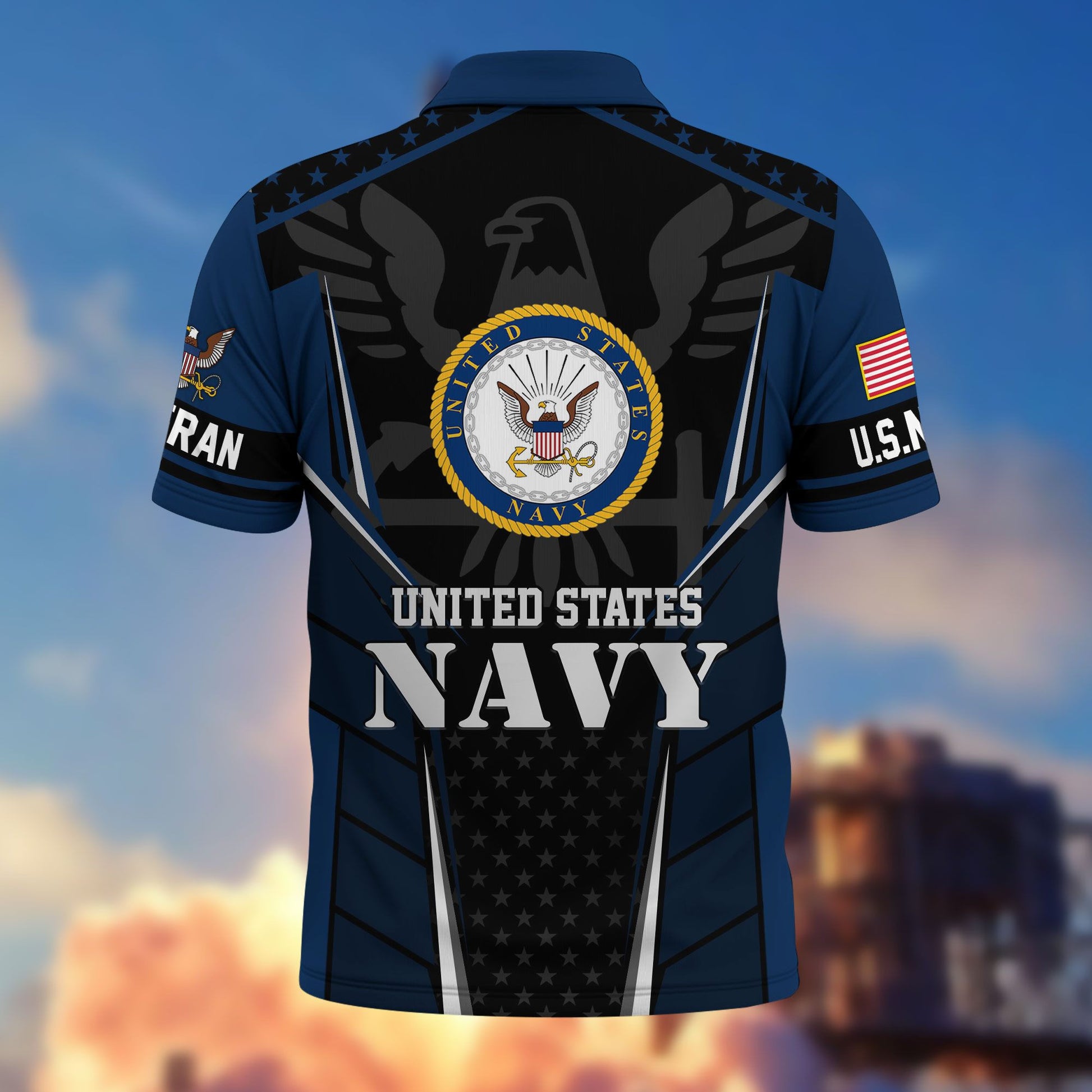 Premium US Veterans Polo Shirt BPHN200312, Gifts For US Veterans, Best Gifts On Father's Day, Armed Forces Day, Independence Day, Veterans Day.