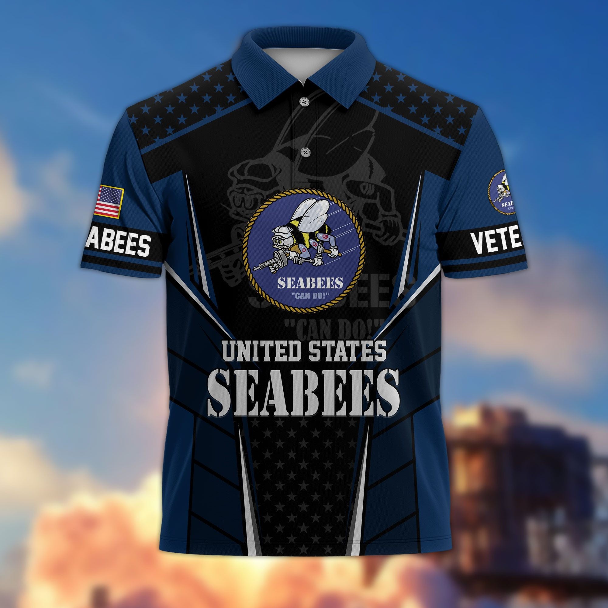 Premium US Veterans Polo Shirt BPHN200312, Gifts For US Veterans, Best Gifts On Father's Day, Armed Forces Day, Independence Day, Veterans Day.
