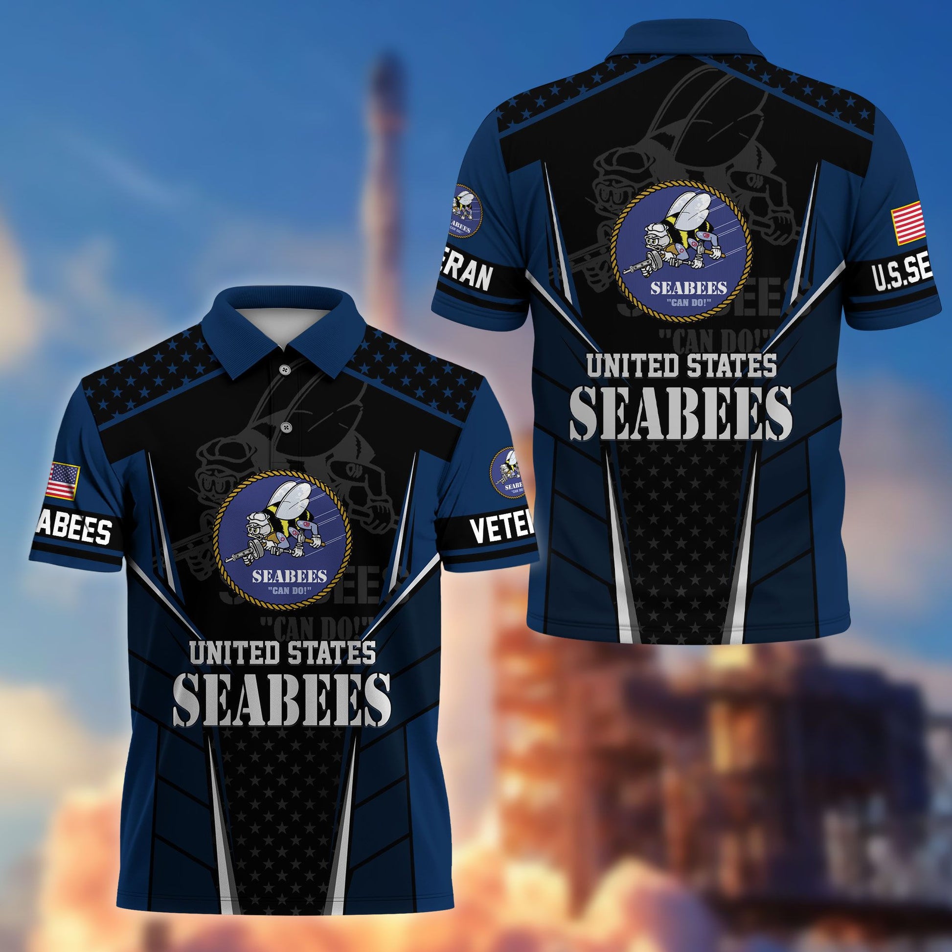 Premium US Veterans Polo Shirt BPHN200312, Gifts For US Veterans, Best Gifts On Father's Day, Armed Forces Day, Independence Day, Veterans Day.