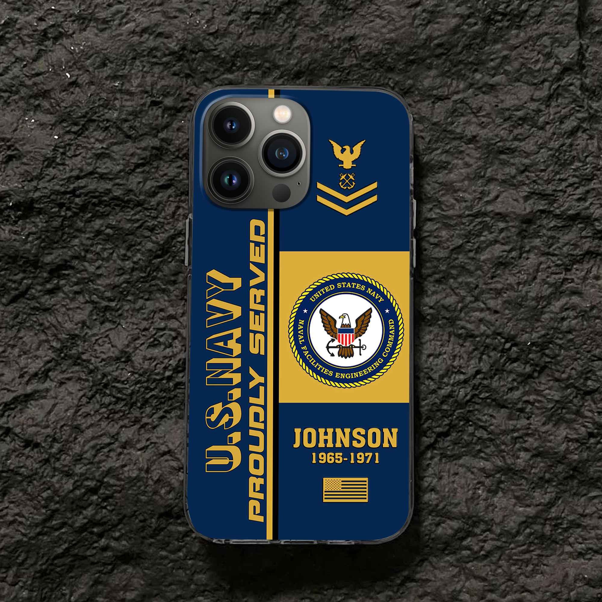 Premium Custom US Navy Phone Case VPVC506902, Gifts For Navy Veteran, Best Gifts On Father's Day, Armed Forces Day, Independence Day, Veterans Day.