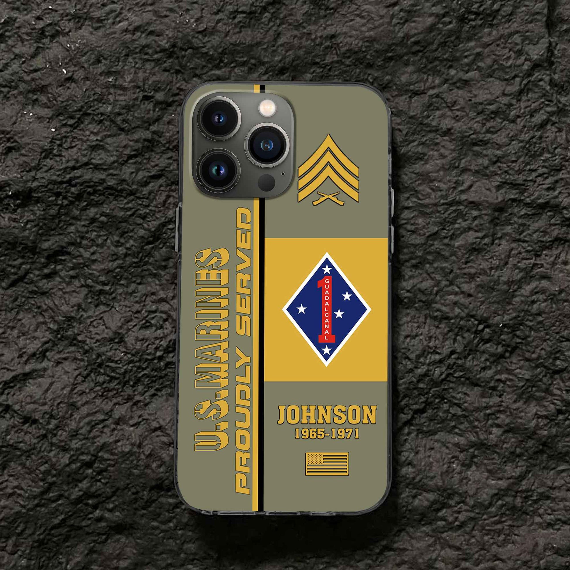 Premium Custom USMC Phone Case VPVC506911, Gifts For Marine Veteran, Best Gifts On Father's Day, Armed Forces Day, Independence Day, Veterans Day.