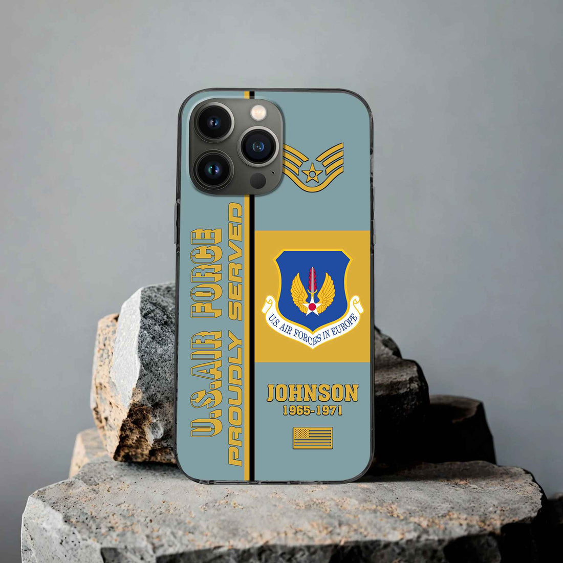 Premium Custom USAF Phone Case VPVC506904, Gifts For Air Force Veteran, Best Gifts On Father's Day, Armed Forces Day, Independence Day, Veterans Day.
