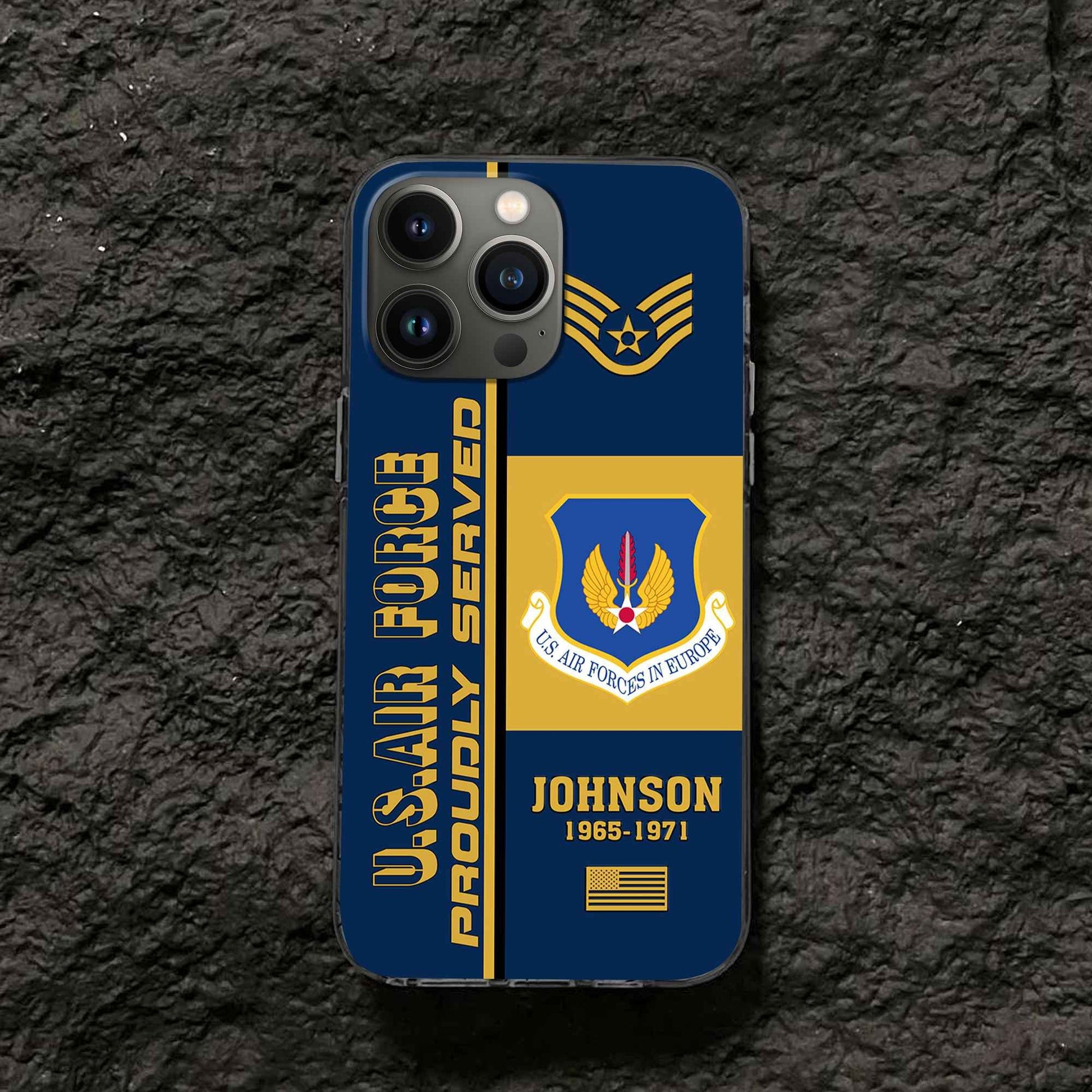 Premium Custom USAF Phone Case VPVC506912, Gifts For Air Force Veteran, Best Gifts On Father's Day, Armed Forces Day, Independence Day, Veterans Day.