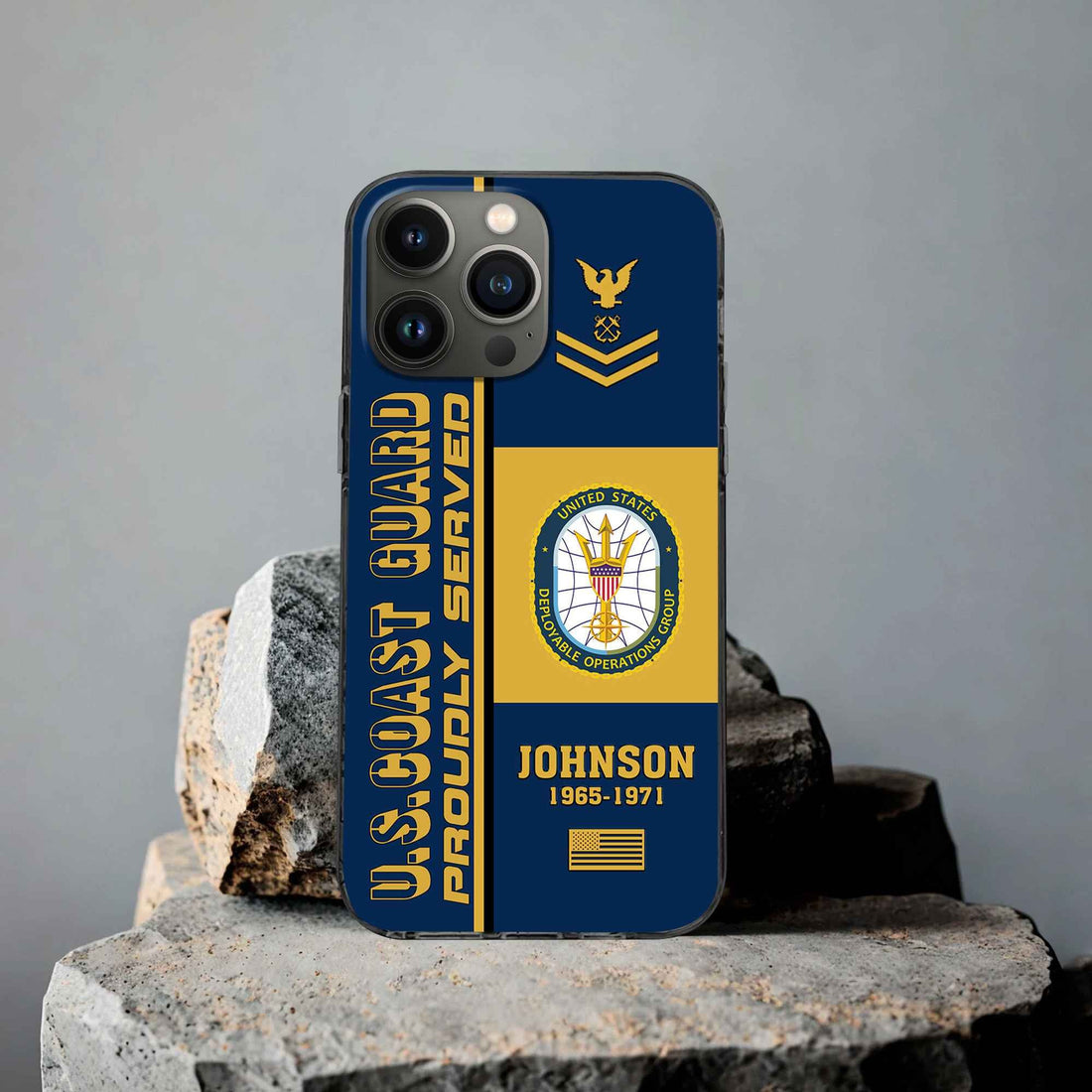 Premium Custom USCG Phone Case VPVC506905, Gifts For Coast Guard Veteran, Best Gifts On Father's Day, Armed Forces Day, Independence Day, Veterans Day.