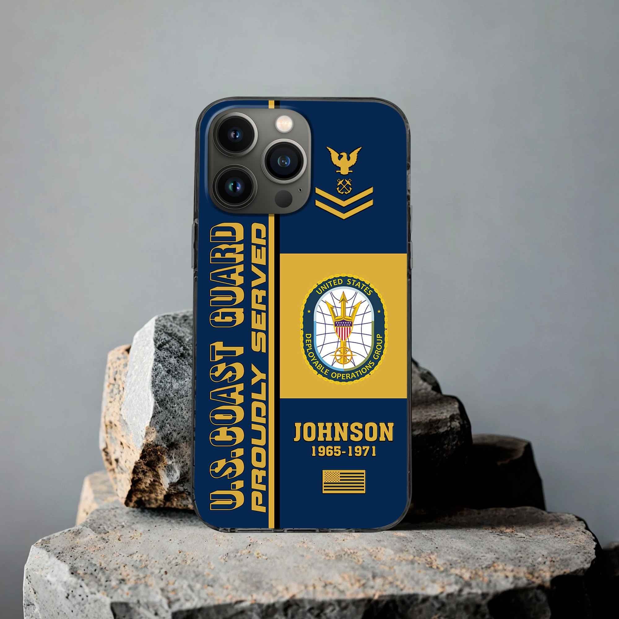 Premium Custom USCG Phone Case VPVC506905, Gifts For Coast Guard Veteran, Best Gifts On Father's Day, Armed Forces Day, Independence Day, Veterans Day.
