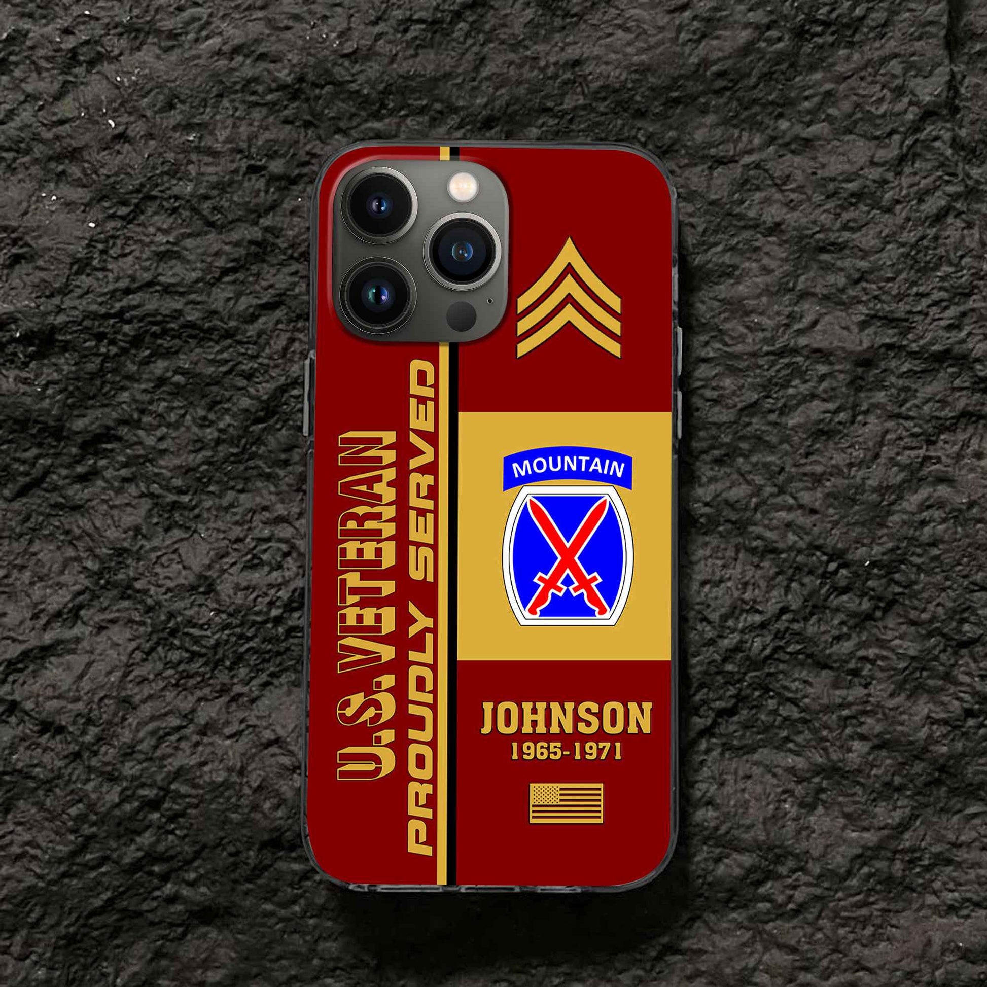 Premium Custom US Veteran Phone Case VPVC506907, Gifts For US Veteran, Best Gifts On Father's Day, Armed Forces Day, Independence Day, Veterans Day.