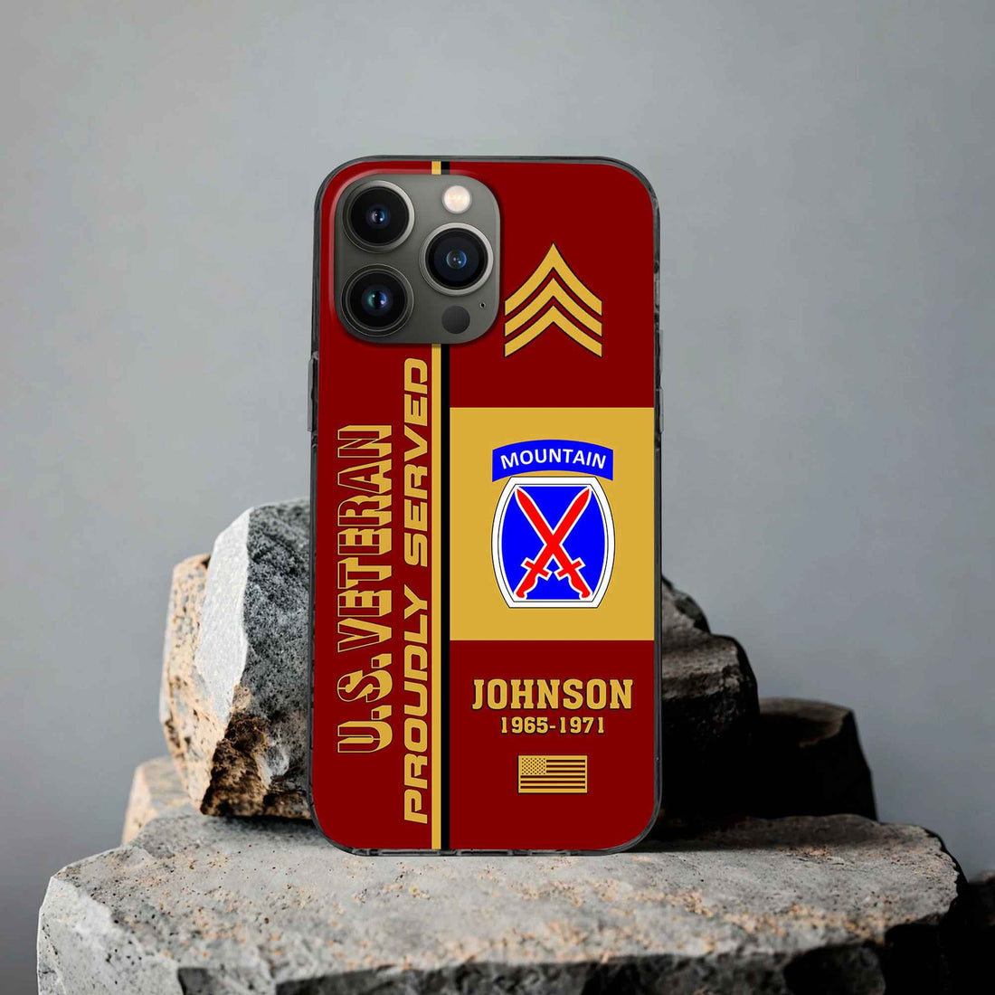 Premium Custom US Veteran Phone Case VPVC506907, Gifts For US Veteran, Best Gifts On Father's Day, Armed Forces Day, Independence Day, Veterans Day.