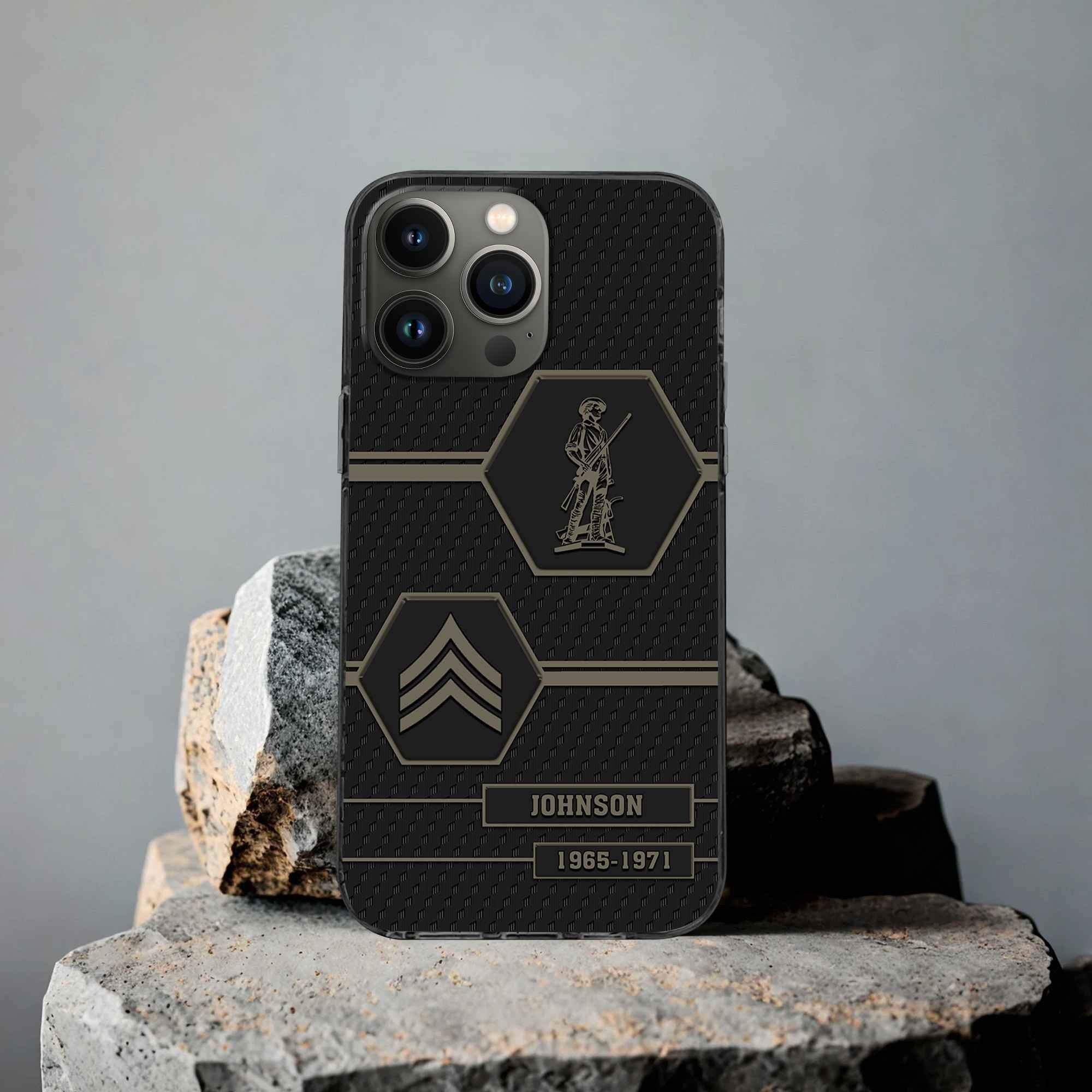 Premium US Army National Guard Phone Case VPVC507108, Custom Name, Rank, Year, Gifts For Army National Guard Veteran, Best Gifts On Father's Day, Armed Forces Day, Independence Day, Veterans Day.