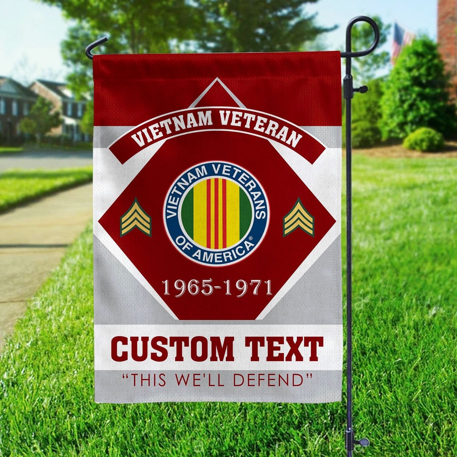 Premium Custom Vietnam Veteran Flag VPVC110906, Gift For Vietnam Veteran, American Flag, Patriotic Flag, Garden Flag, House Flag, Gifts On Father's Day, Independence Day, Veterans Day.