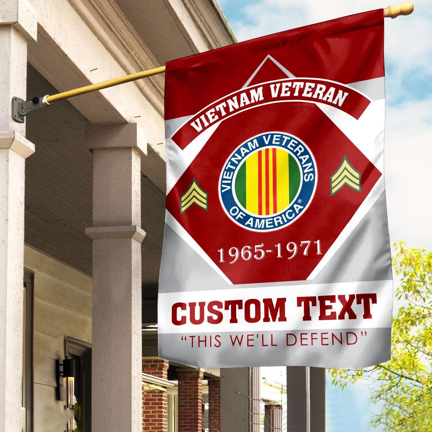 Premium Custom Vietnam Veteran Flag VPVC110906, Gift For Vietnam Veteran, American Flag, Patriotic Flag, Garden Flag, House Flag, Gifts On Father's Day, Independence Day, Veterans Day.
