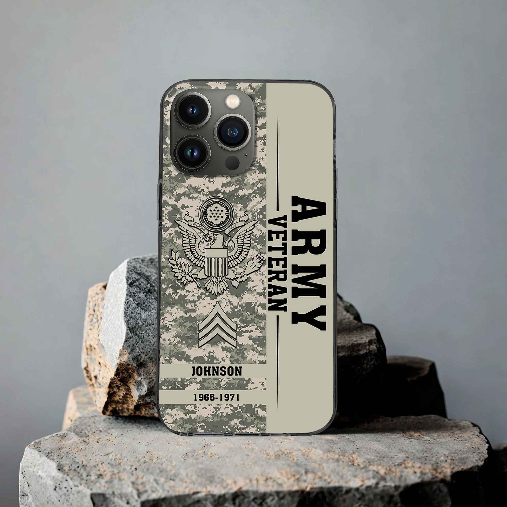 Premium Custom US Army Phone Case VPVC507201, Gifts For Army Veteran, Best Gifts On Father's Day, Armed Forces Day, Independence Day, Veterans Day.