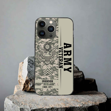 Premium Custom US Army Phone Case VPVC507201, Gifts For Army Veteran, Best Gifts On Father's Day, Armed Forces Day, Independence Day, Veterans Day.