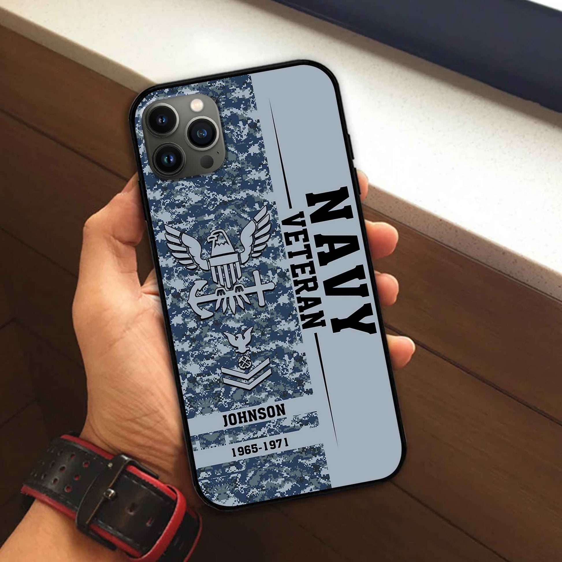 Premium Custom US Navy Phone Case VPVC507202, Gifts For Navy Veteran, Best Gifts On Father's Day, Armed Forces Day, Independence Day, Veterans Day.