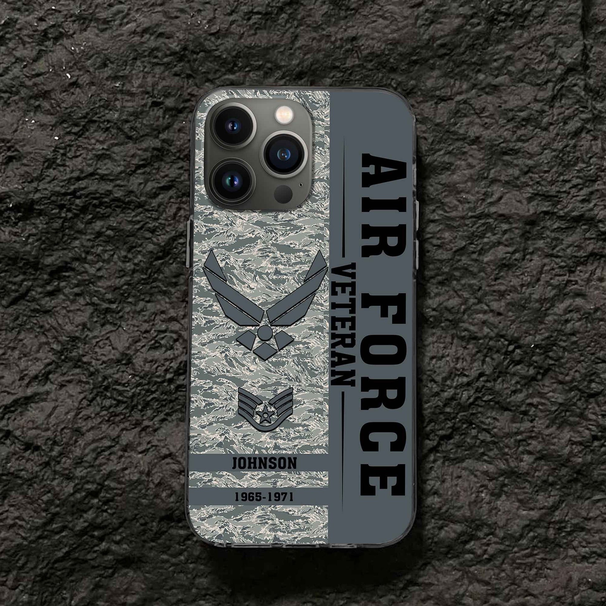 Premium Custom USAF Phone Case VPVC507204, Gifts For Air Force Veteran, Best Gifts On Father's Day, Armed Forces Day, Independence Day, Veterans Day.